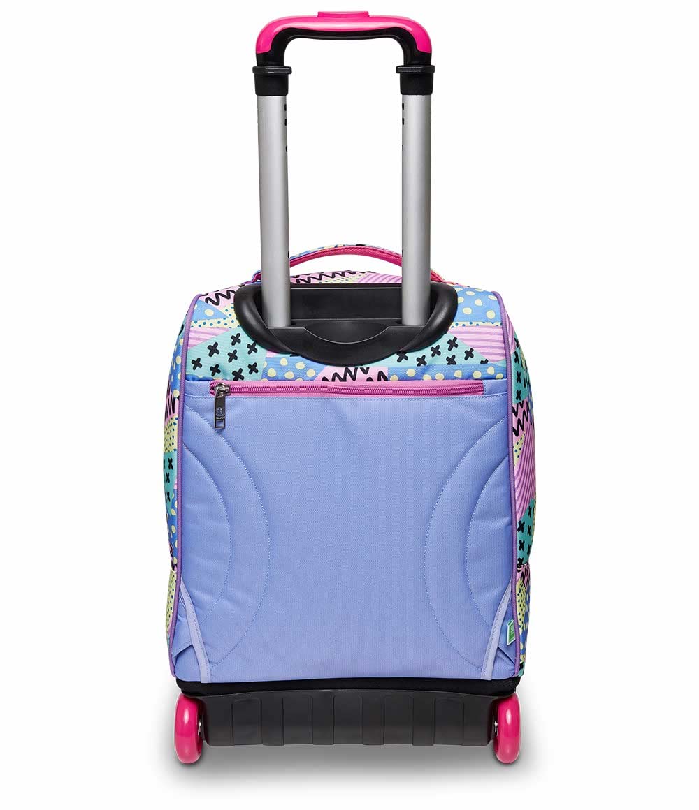 SJ Gang Style Jam Gang Trolley Scuola Rosa Bambine e Ragazze 33L con Crossover System