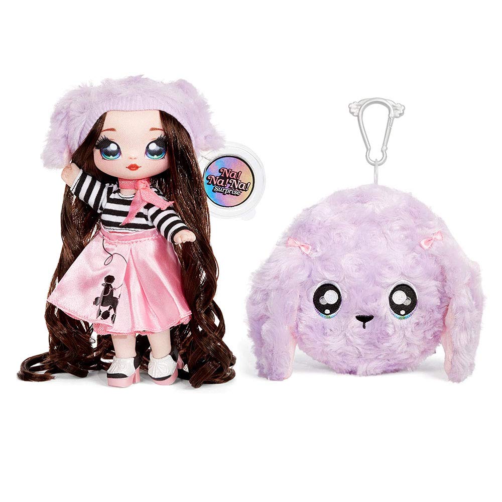 Na! Na! Na! Surprise – Peluche Serie 3 con Bambola Fashion a Sorpresa e Coriandoli | Giochi Preziosi | NAA03000