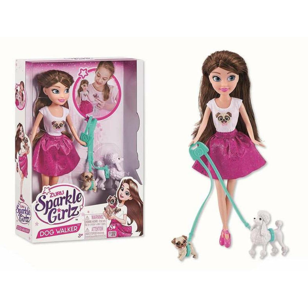 Zuru – Bambola Sparkle 26 cm con Cuccioli | ZUR10065 | Idea Regalo Bambine