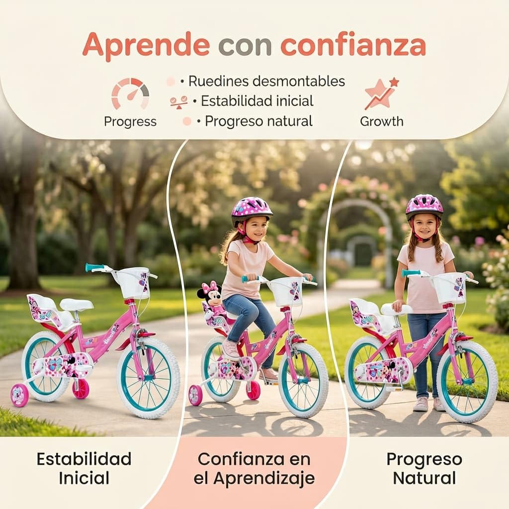 Bicicletta Disney Minnie 16 TOIMSA Huffy – Bambini 5-8 Anni