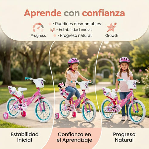 Bicicletta Disney Minnie 16 TOIMSA Huffy – Bambini 5-8 Anni