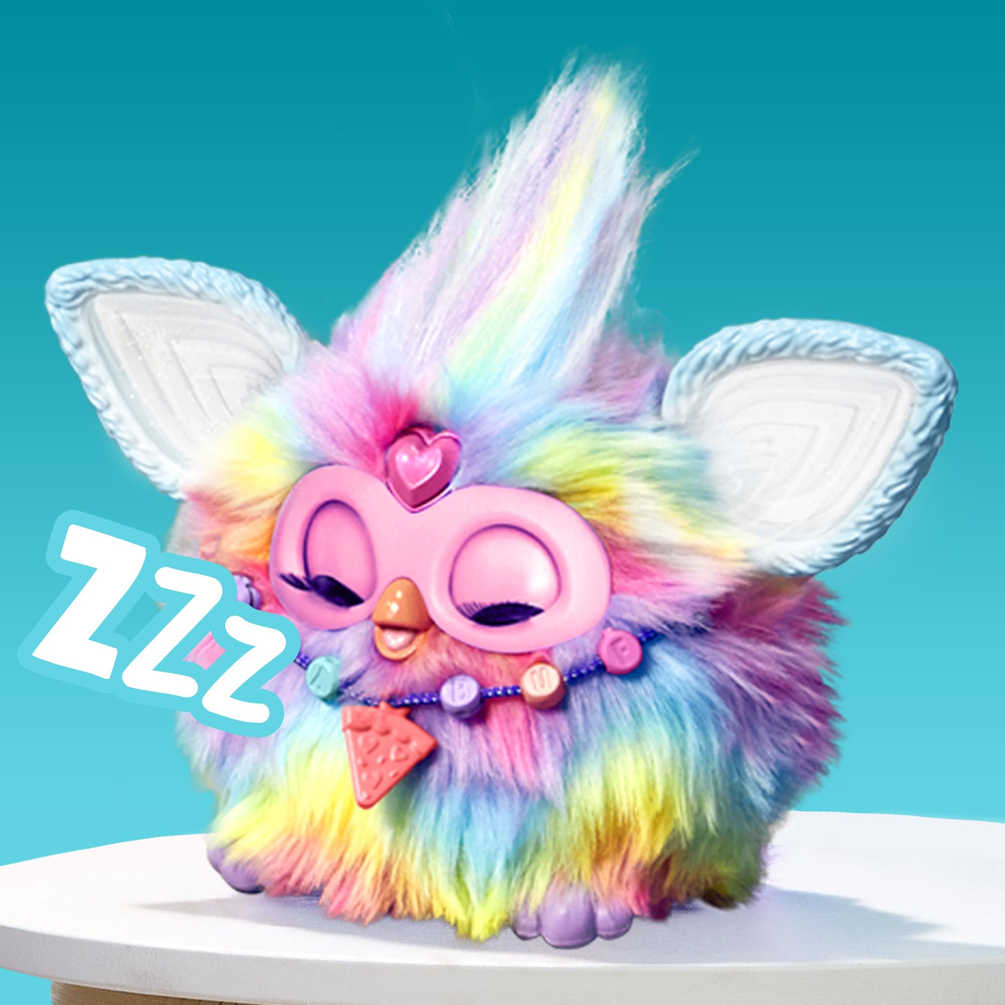 Furby Hasbro Tie Dye Peluche Elettronico – Suoni, Luci e 5 Modalità Vocali, Dai 6 Anni