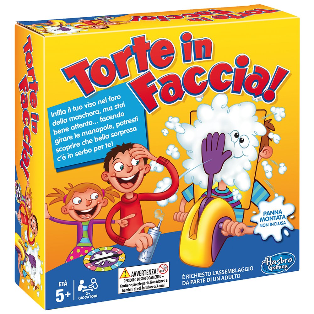 Pie Face! Cake in Faccia – Gioco in Scatola per la Famiglia