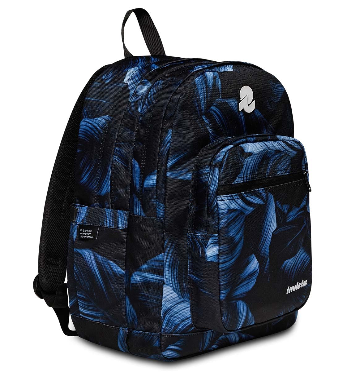 Invicta Zaino Scuola Jelek Fantasy – Blu – Doppio Scomparto 32 Litri con Tasca PC