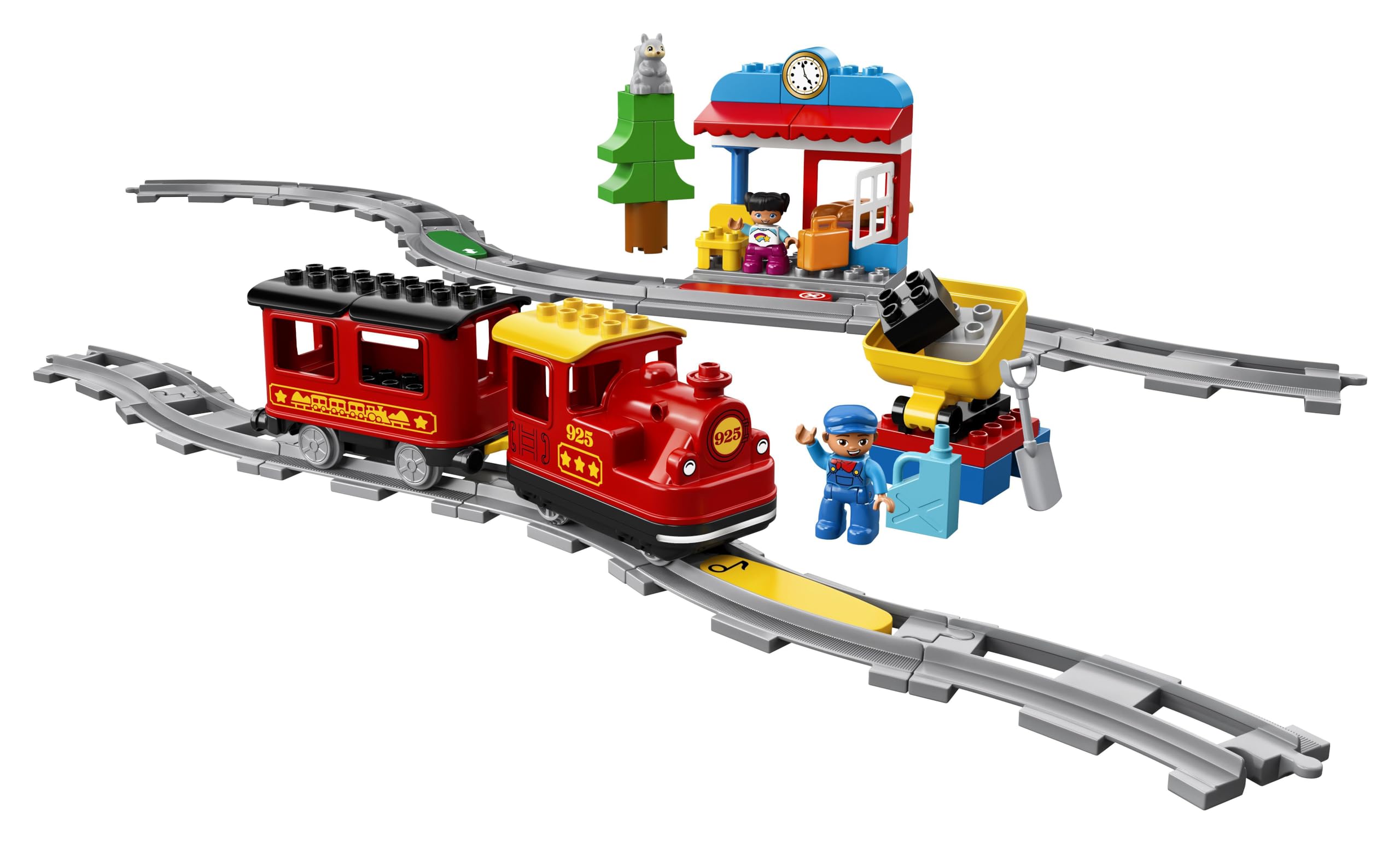 LEGO DUPLO 10874 Treno a Vapore con Luci e Suoni – Dai 2 Anni
