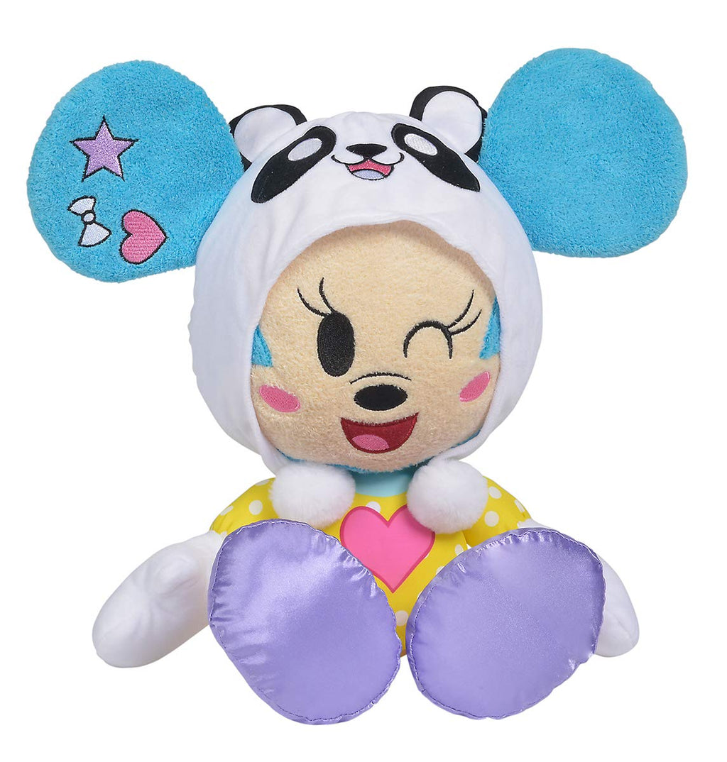 Disney Tokyo Minnie – Peluche Viola 45 cm in Stile Giapponese | Simba | Dai 0 Mesi | Idea Regalo