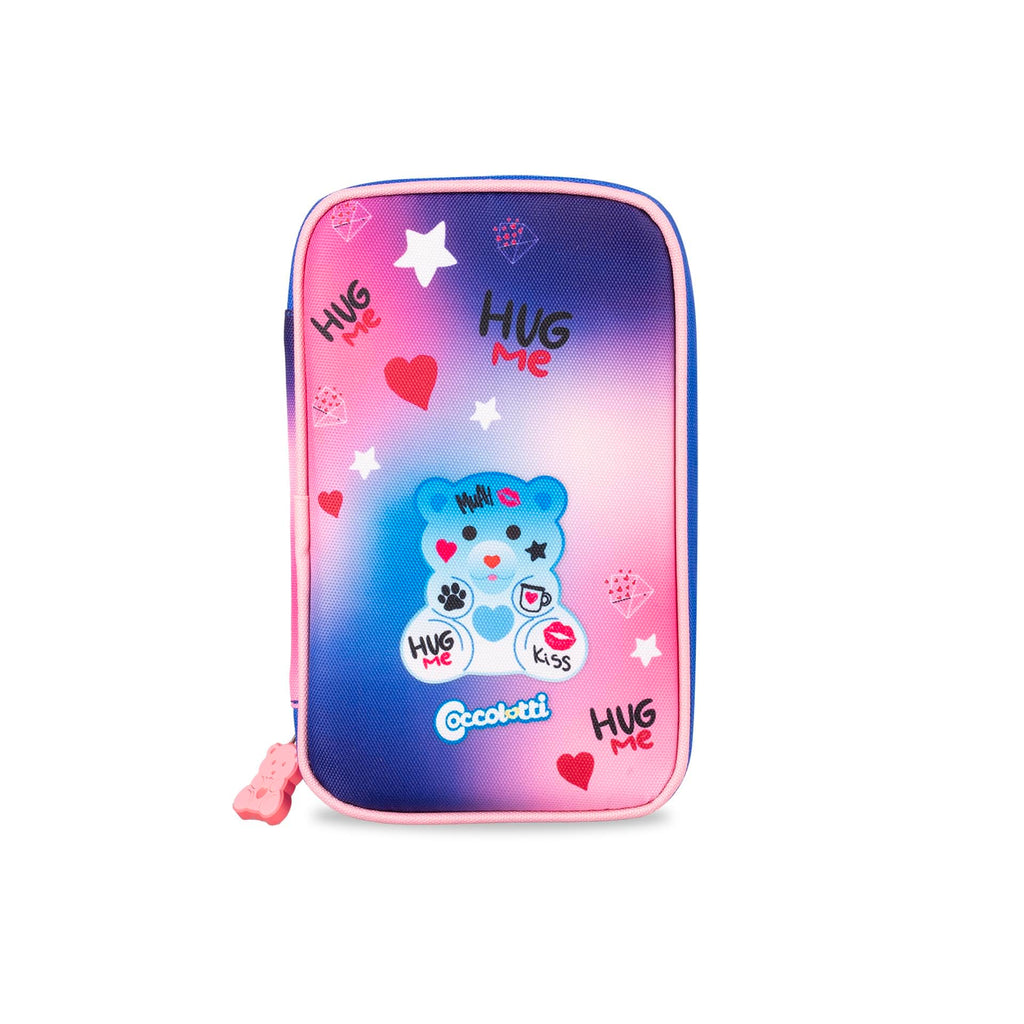 Astuccio Colourbook Coccolotti 1 Zip Rosa – Completo 30+ Pezzi | Scuola Elementare