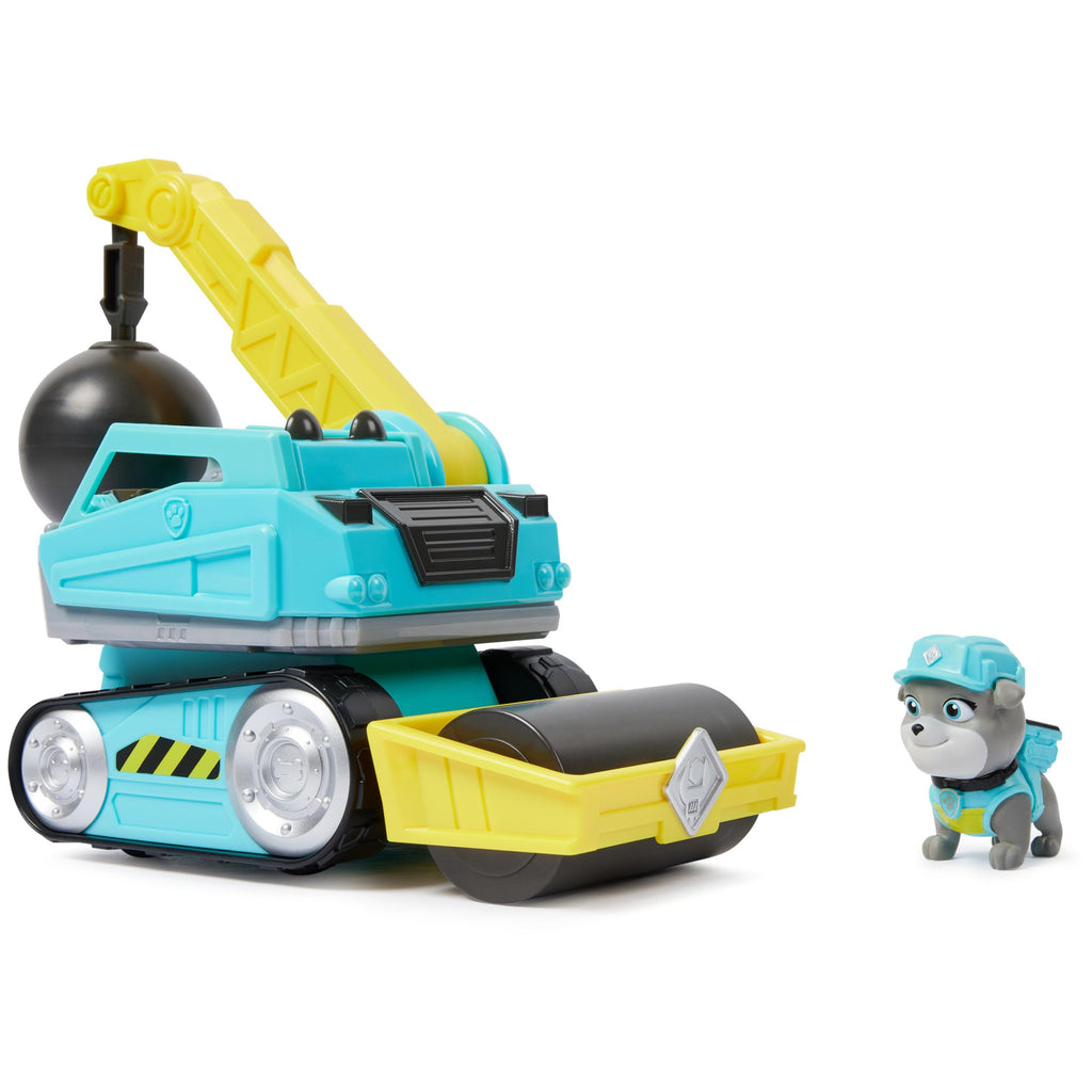 Rubble & Crew Camion Palla da Demolizione di Motor – Con Action Figure e Parti Mobili | Dai 3 Anni