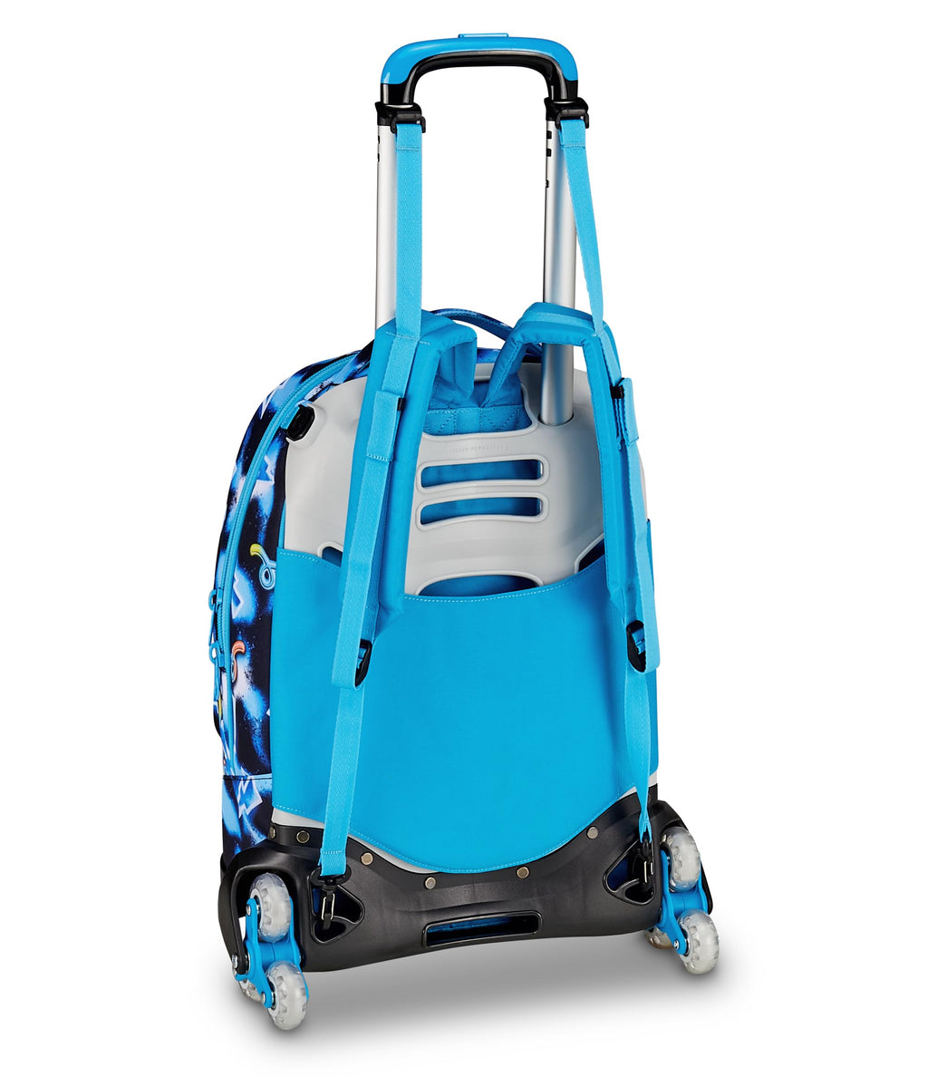 SJ Gang Trolley Jack 8 Ruote GlowGame Blu 34L – Scomponibile 3 in 1