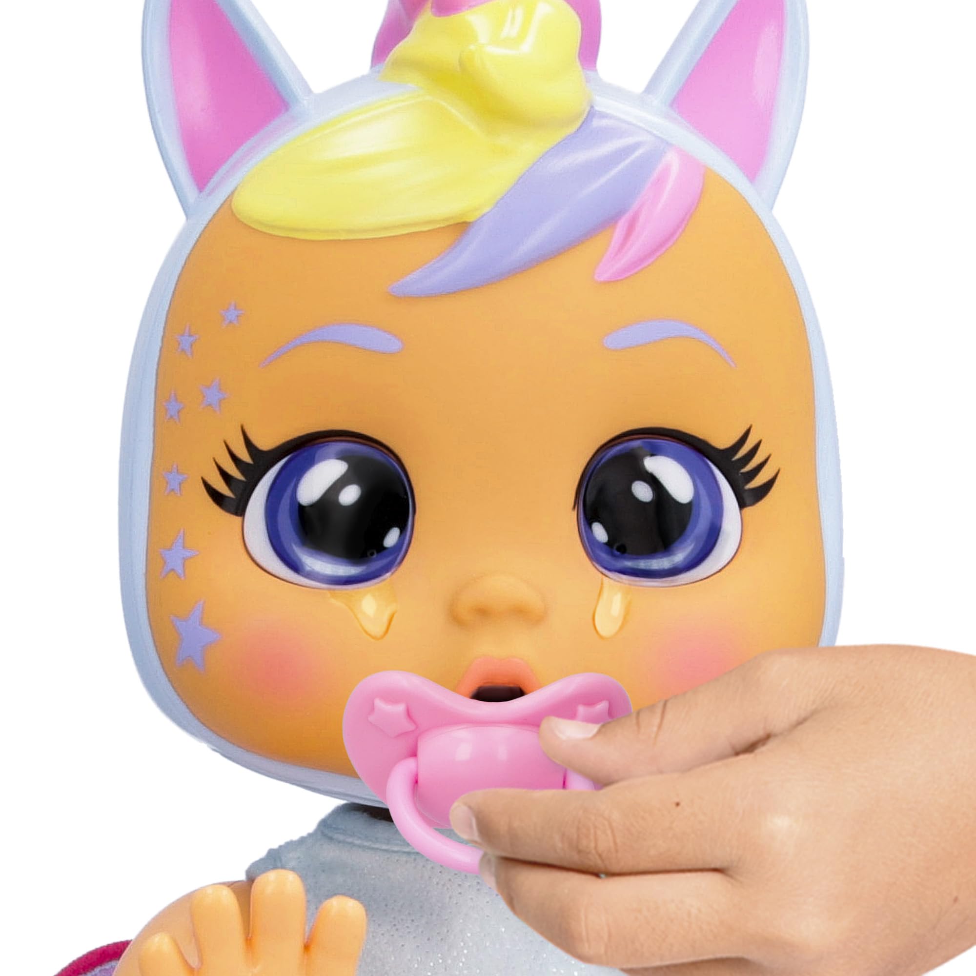 Cry Babies Crawling Jenna – Bambola Interattiva che Gattona, Ride e Piange Lacrime Vere | Dai 18 Mesi