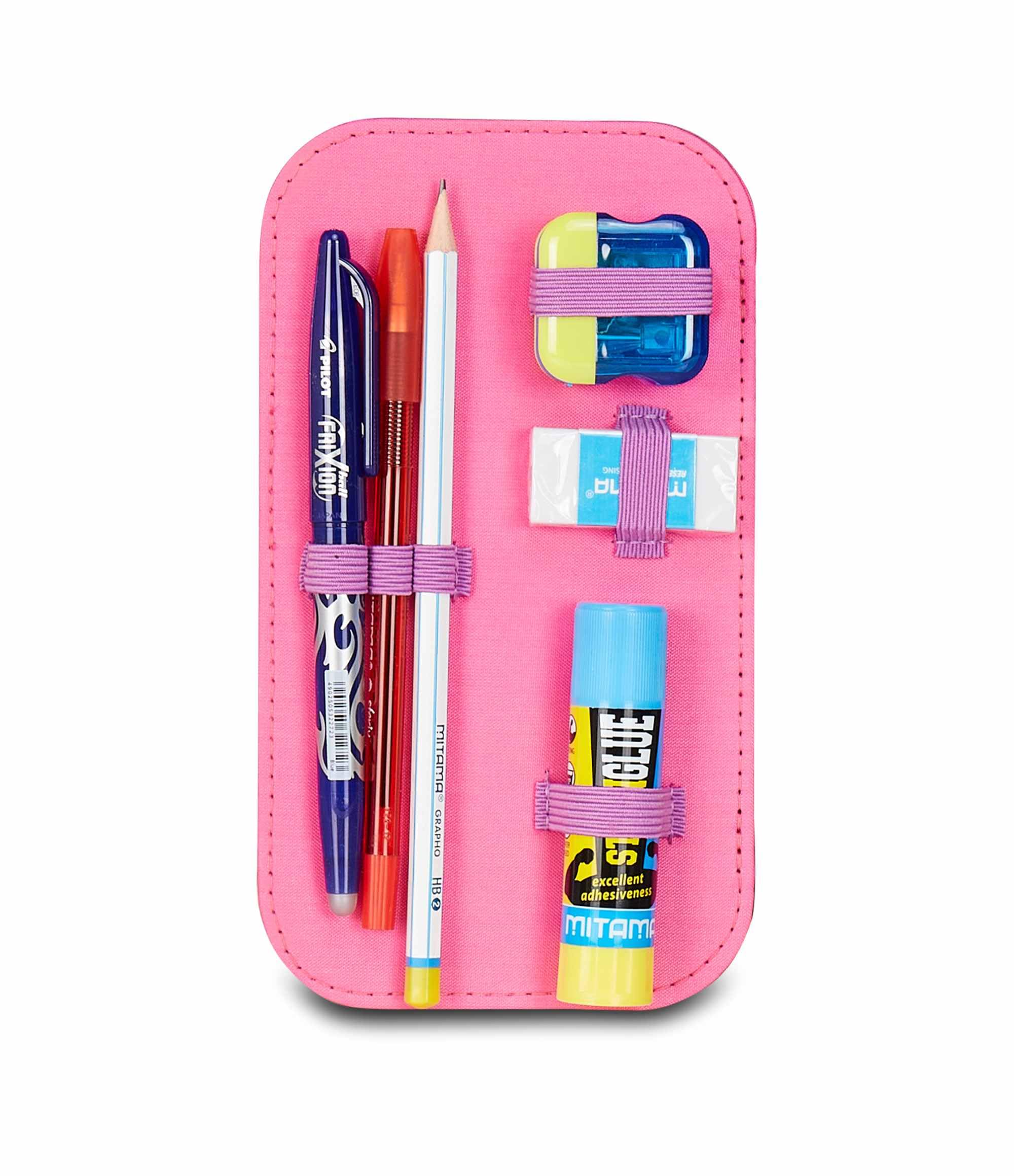 Astuccio SJ Gang Speed Case Fucsia – Plance Amovibili, Completo di Penne e Colori | Scuola Elementare