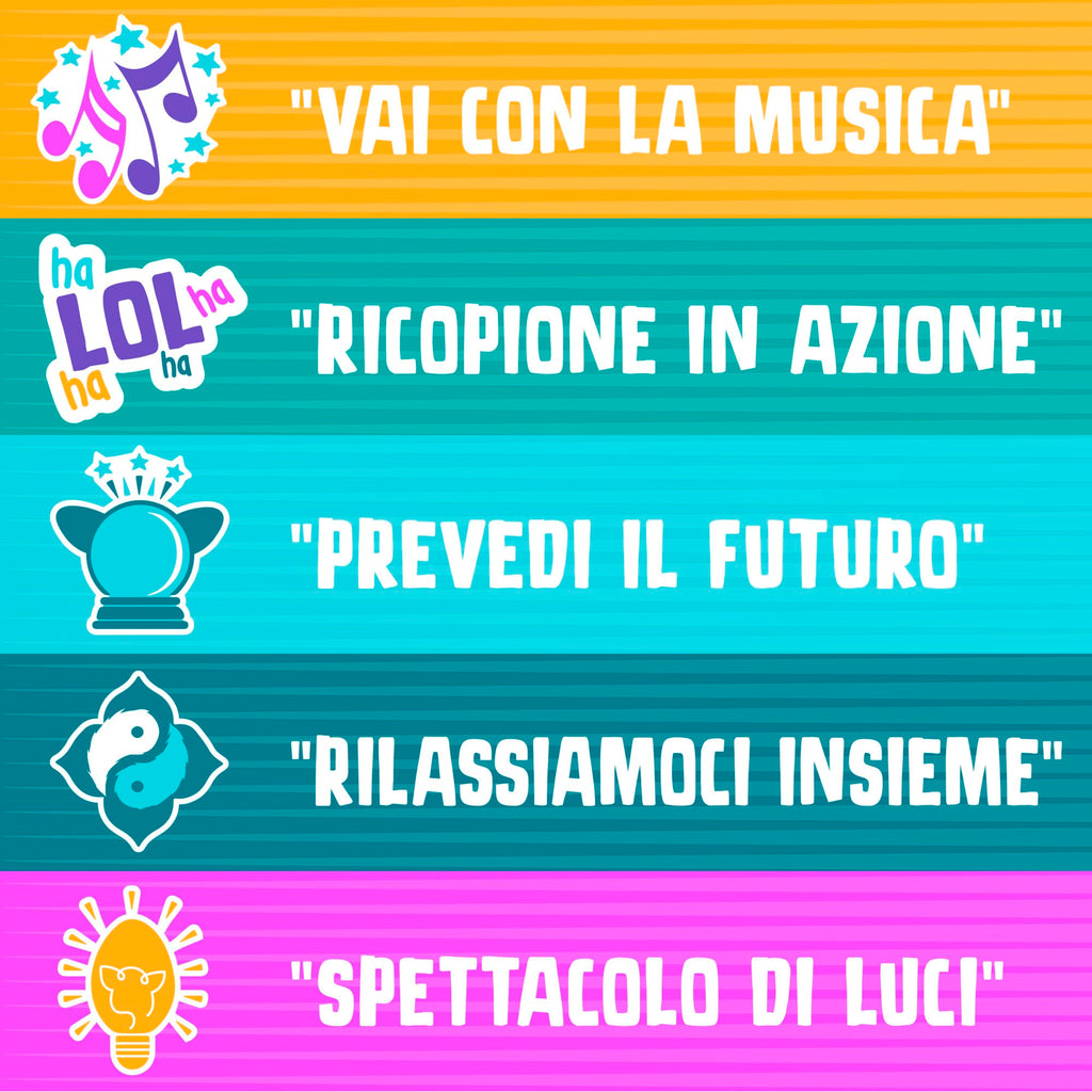 Furby Hasbro Tie Dye Peluche Elettronico – Suoni, Luci e 5 Modalità Vocali, Dai 6 Anni