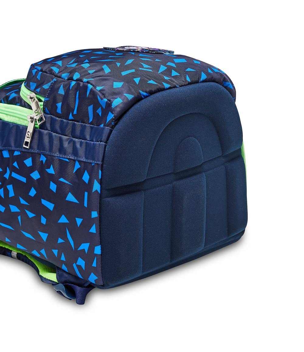 Seven Zaino Scuola Estensibile SJ Gang Micro Light – Blu – Unisex