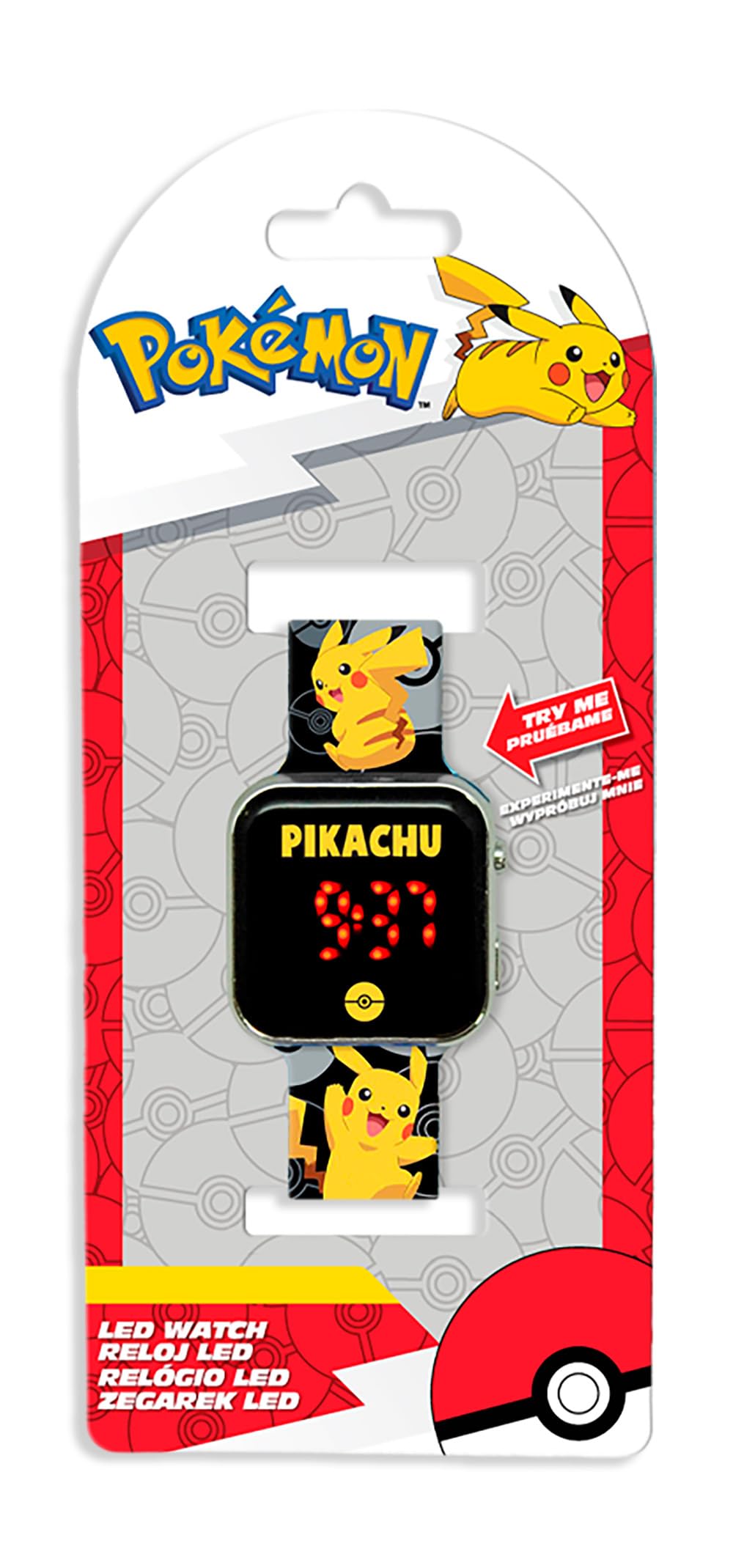 Orologio Digitale Pokémon Pikachu per Bambini POK4402 – Kids Licensing