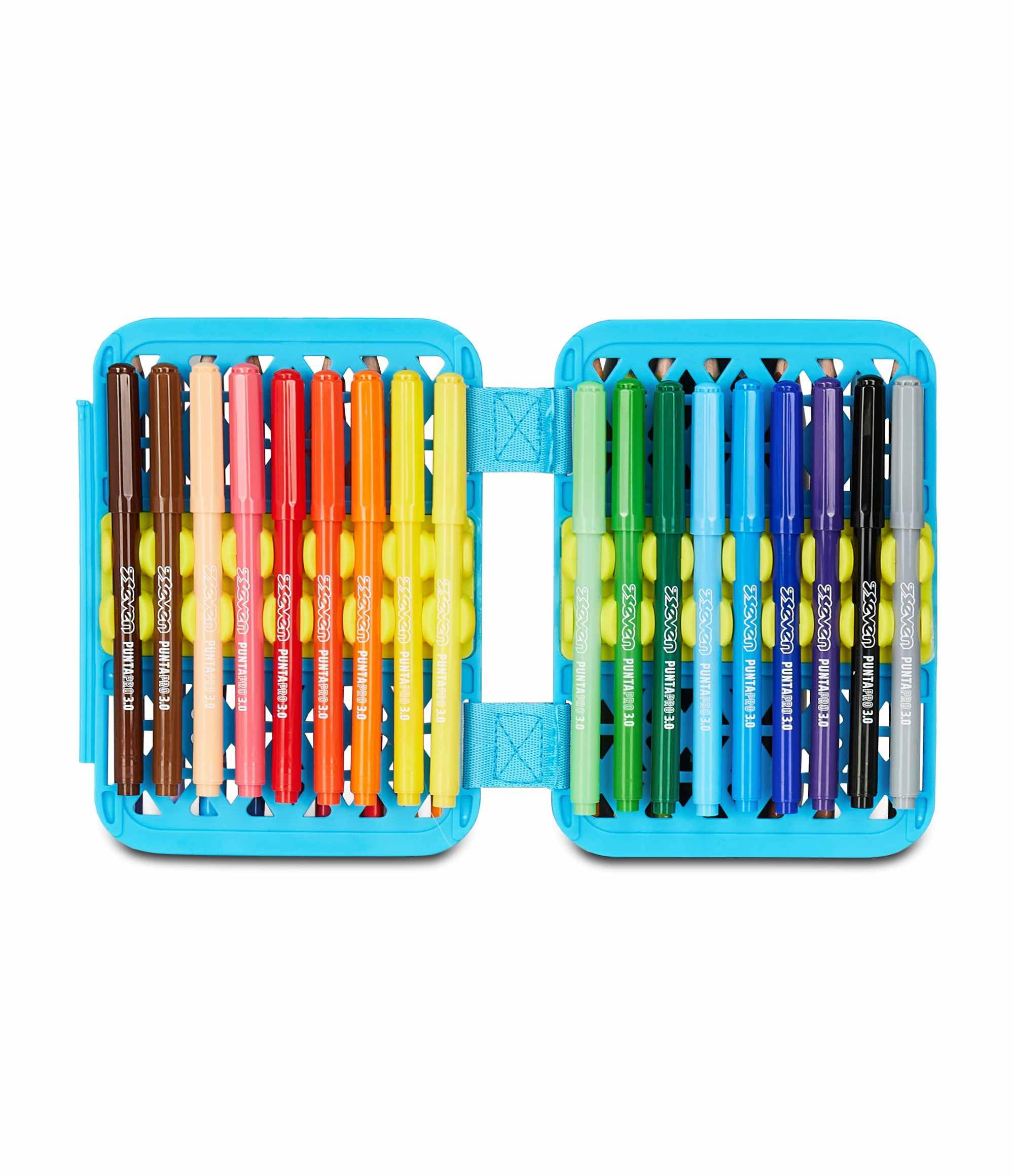 Astuccio SJ Gang Speed Pad Multicolore – Plance Amovibili, Completo di Penne e Colori | Scuola Elementare