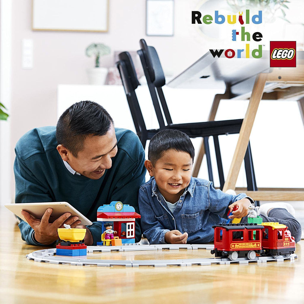 LEGO DUPLO 10874 Treno a Vapore con Luci e Suoni – Dai 2 Anni