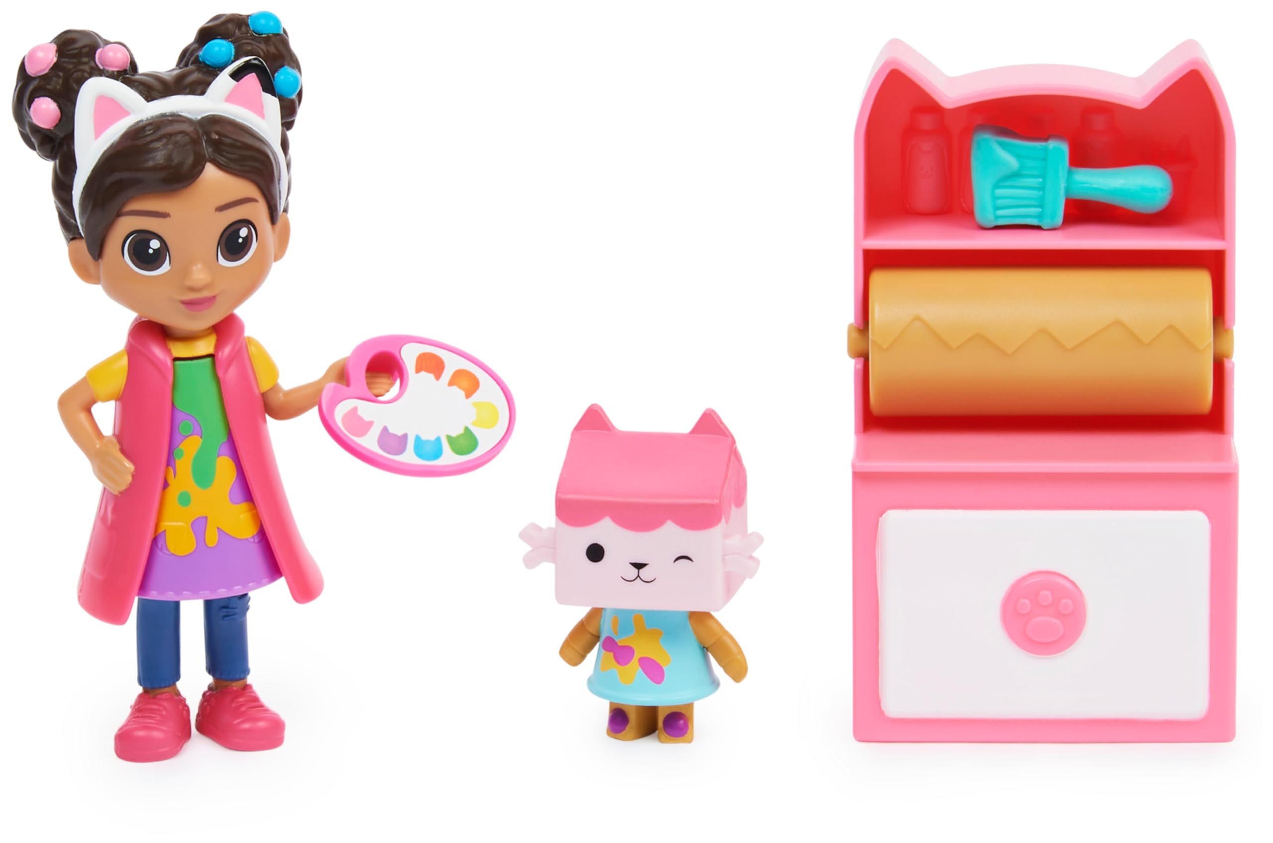 Gabby's Dollhouse Set Studio d'Arte con Figure e Accessori – Dai 3 Anni