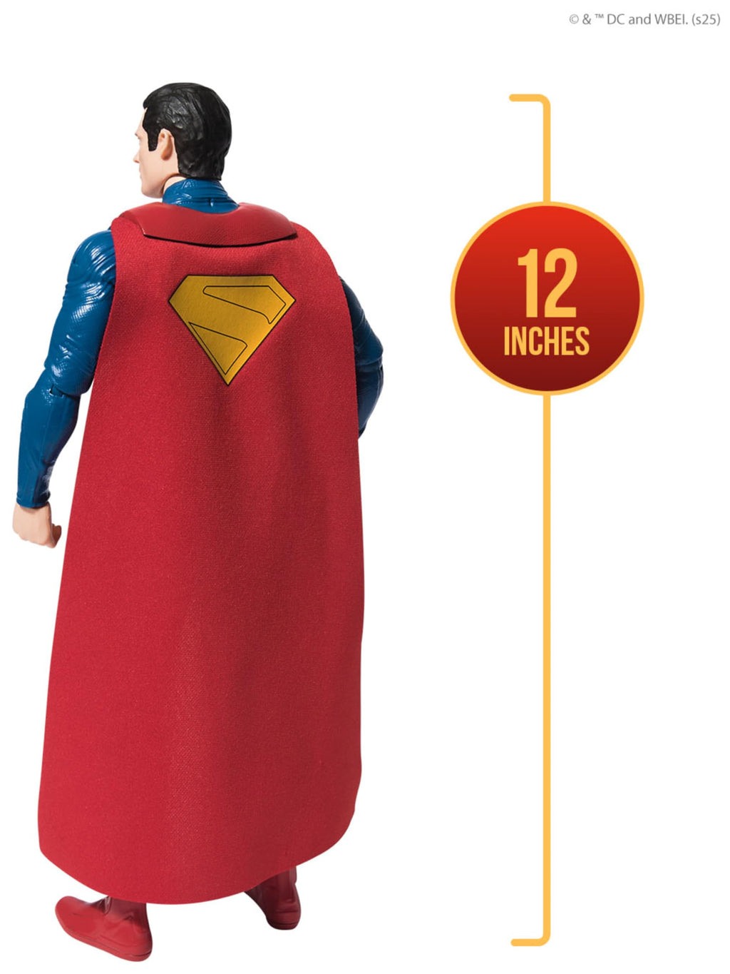DC Comics Superman – Action Figure 30 cm con 11 Punti di Articolazione | Gioco di Finzione | Dai 4 Anni