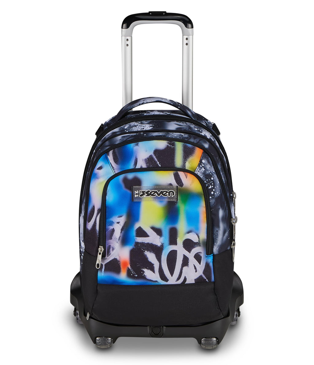 Seven Trolley Jack 8 Ruote Detach Buzzy Note Boy 43L – 4 in 1 con Zainetto Staccabile