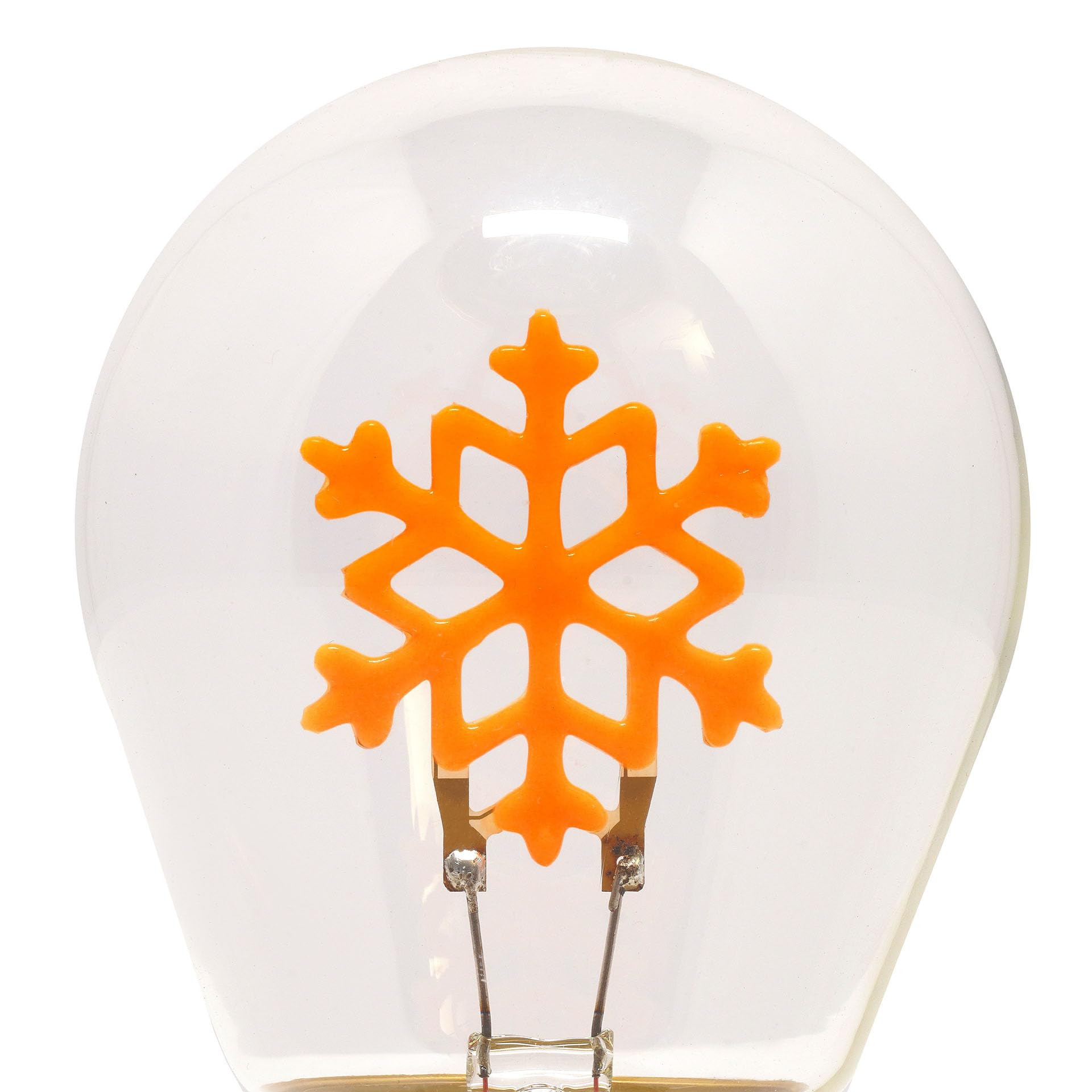 Legami Lampada da Tavolo a Forma di Bulbo Fiocco di Neve - Ricaricabile USB, Wireless