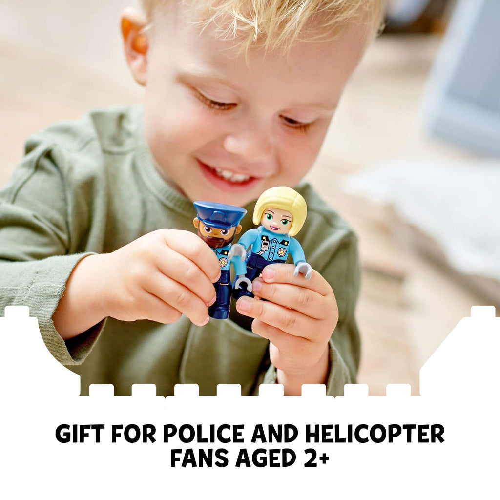 LEGO DUPLO 10959 Stazione di Polizia con Auto, Luci e Sirena – Dai 2 Anni