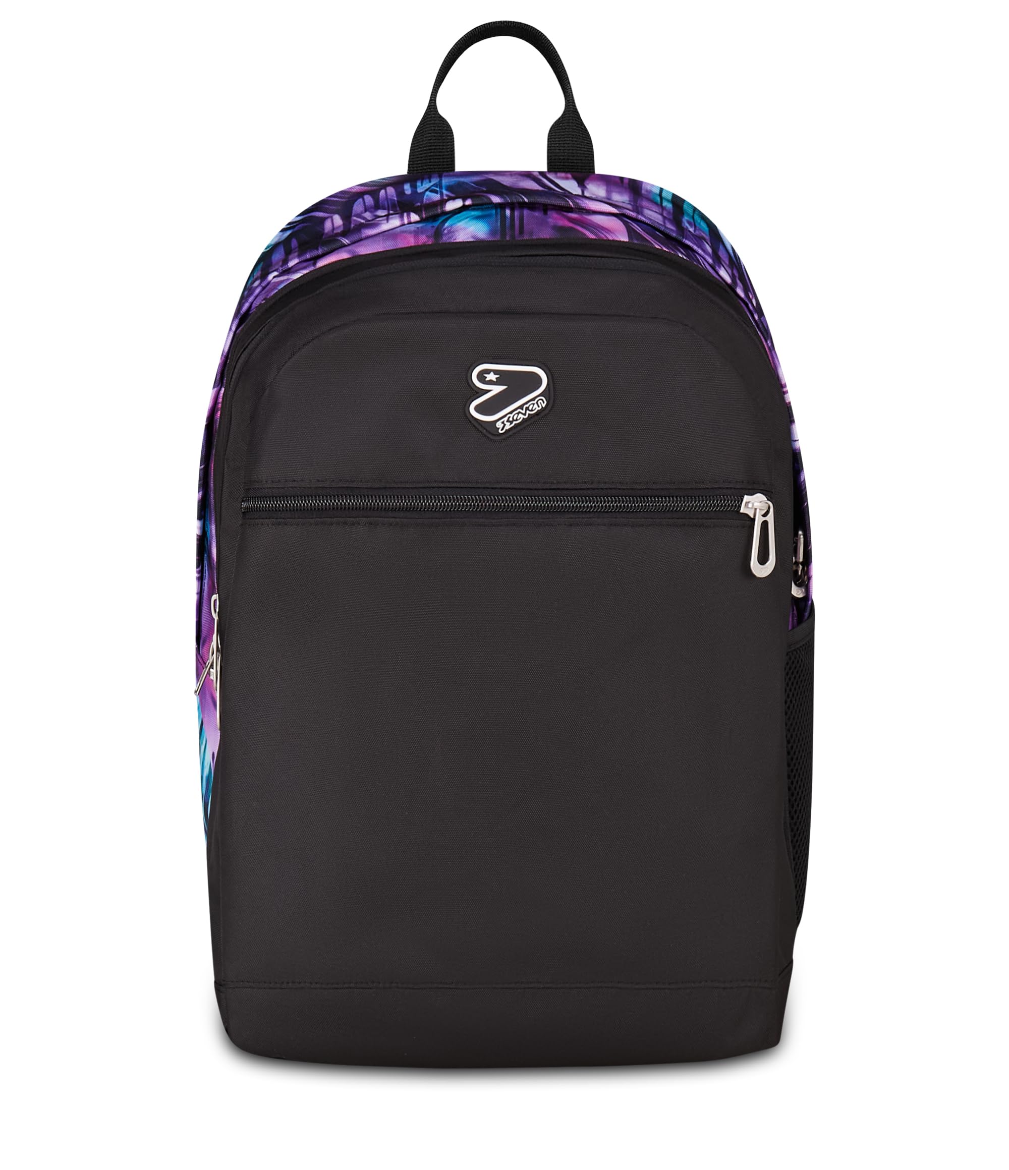 Seven Zaino The Double Pro XXL Detach Viola 34L – Cuffie Wireless Incluse