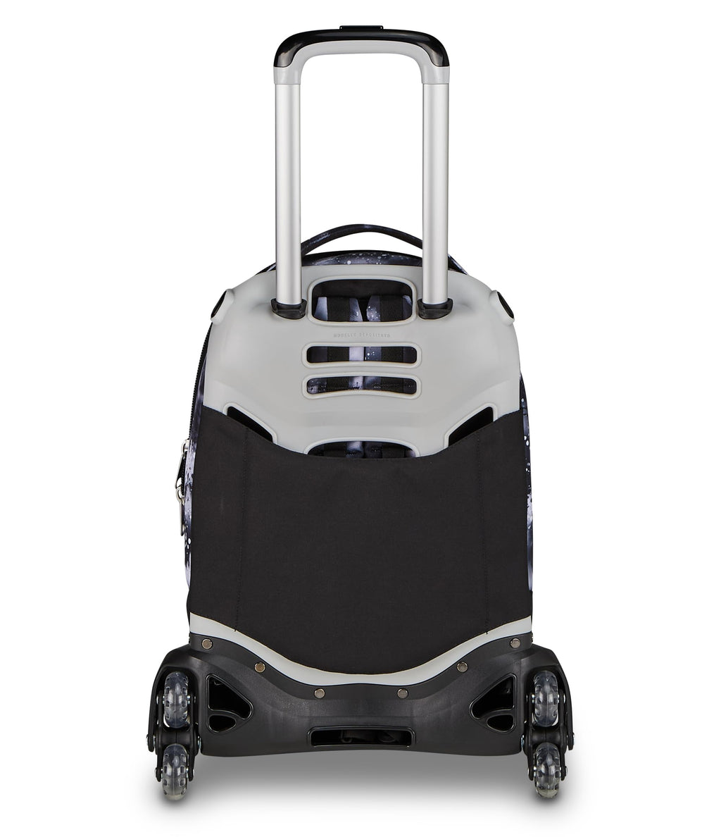 Seven Trolley Jack 8 Ruote Buzzy Note Girl Nero 34L – 3 in 1 Scomponibile