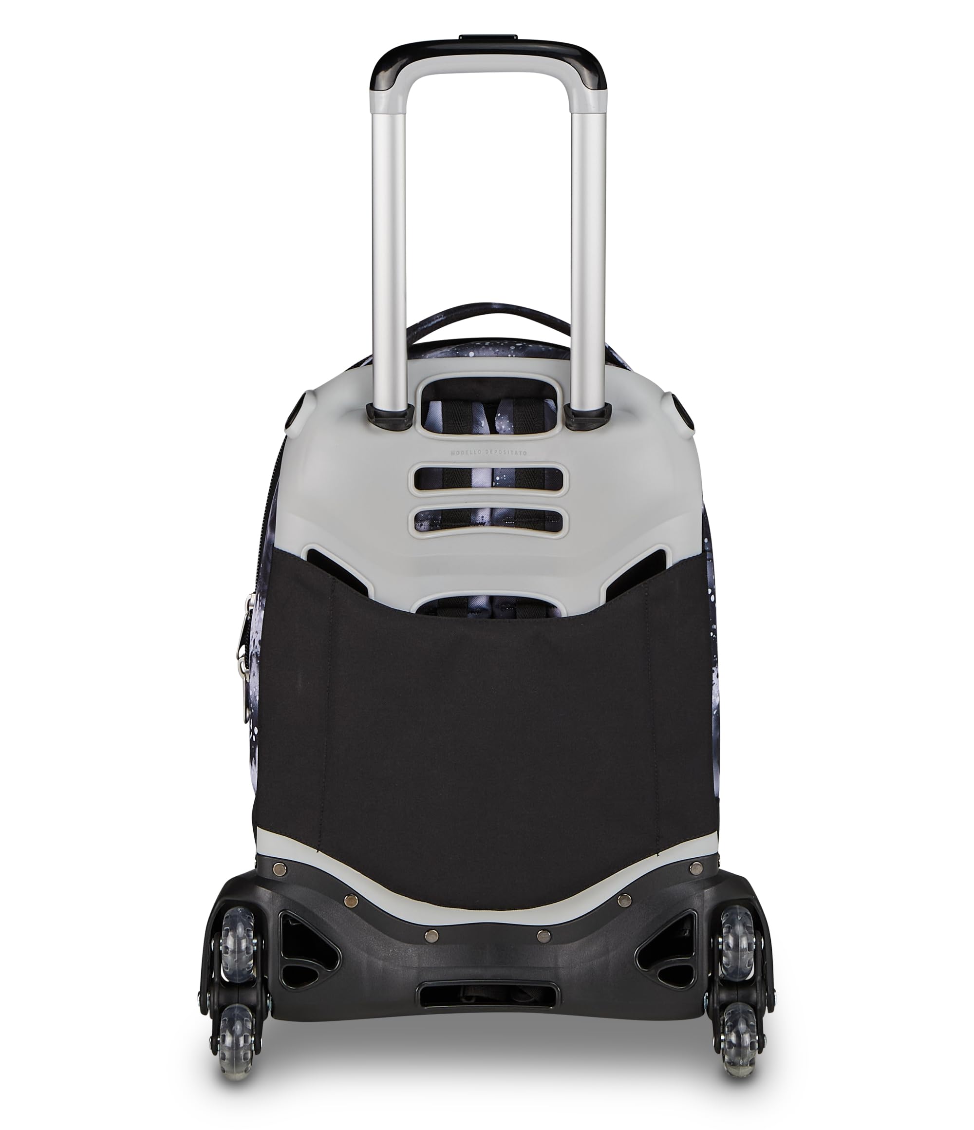 Seven Trolley Jack 8 Ruote Buzzy Note Girl Nero 34L – 3 in 1 Scomponibile