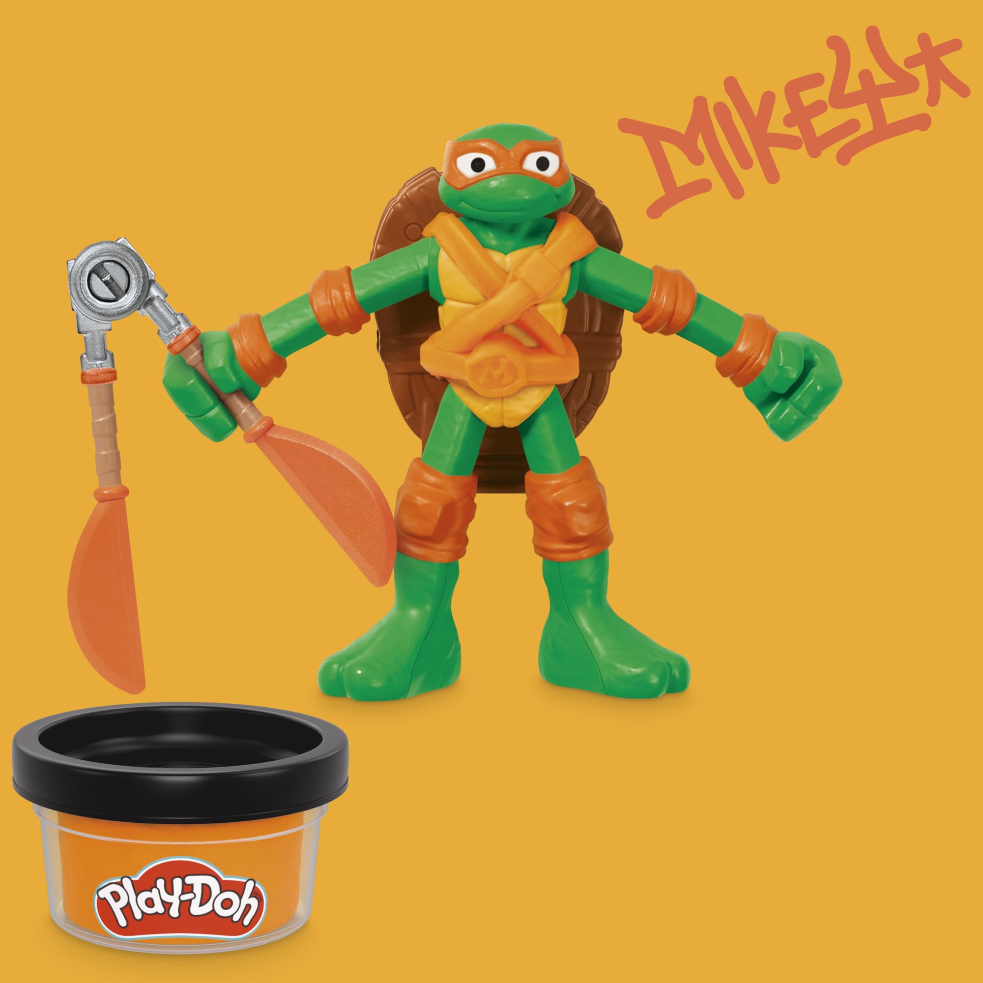 Play-Doh Tartarughe Ninja Cowabunga Creations – 4 Personaggi Modellabili