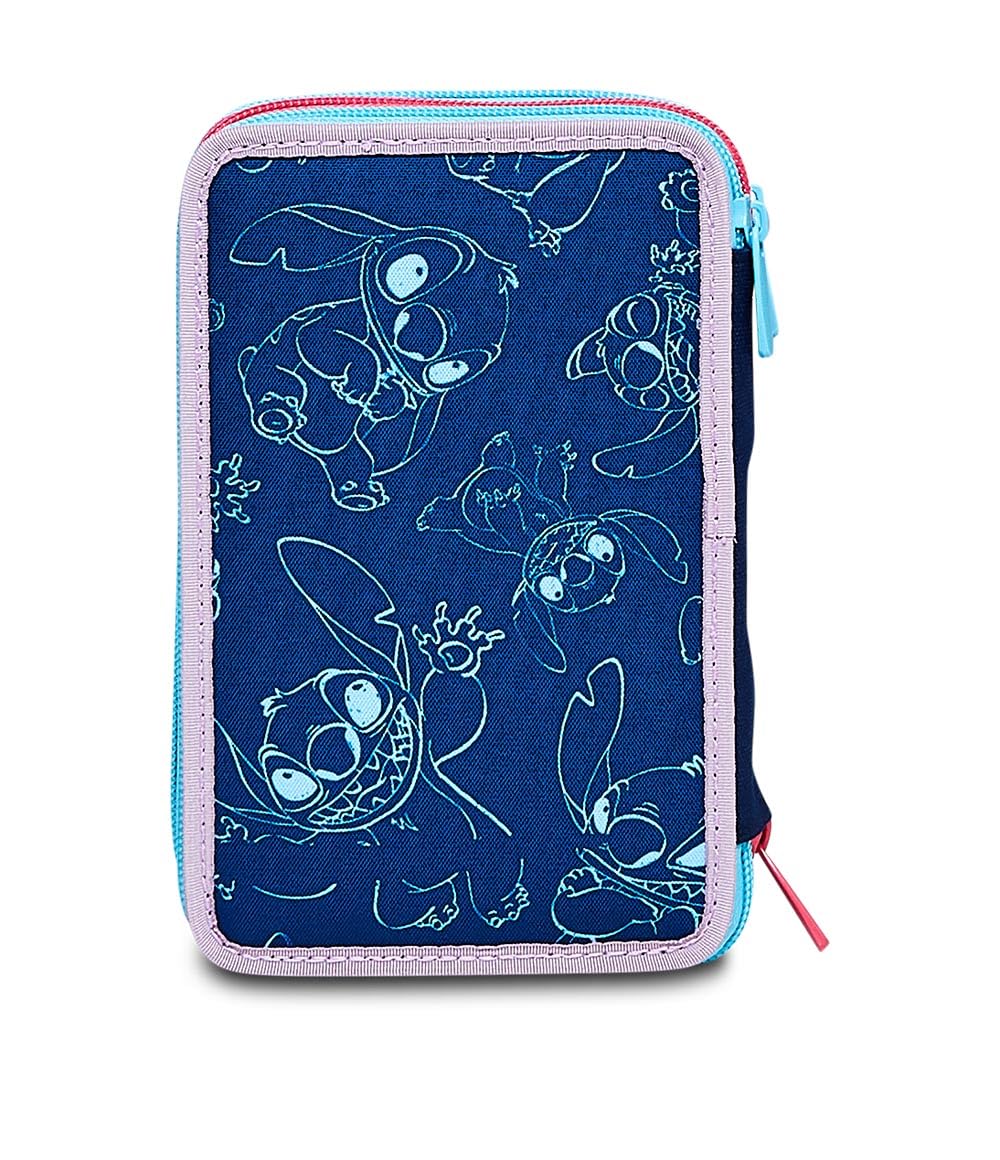 Astuccio Seven 3 Scomparti Lilo & Stitch My Alien Pal – Completo di Cancelleria | Scuola