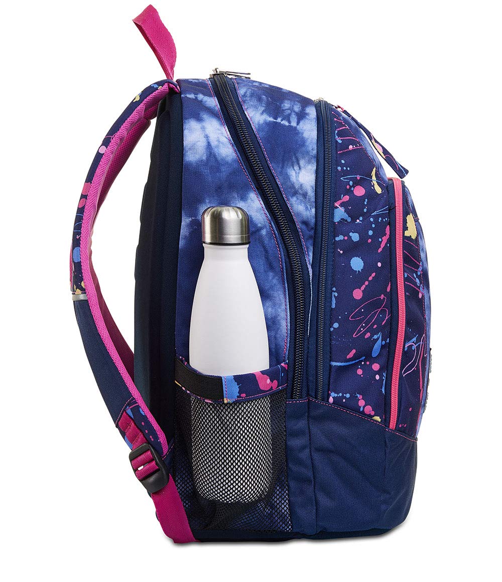Seven Advanced Love Your Soul Zaino Scuola con Supporto USB e Doppio Scomparto