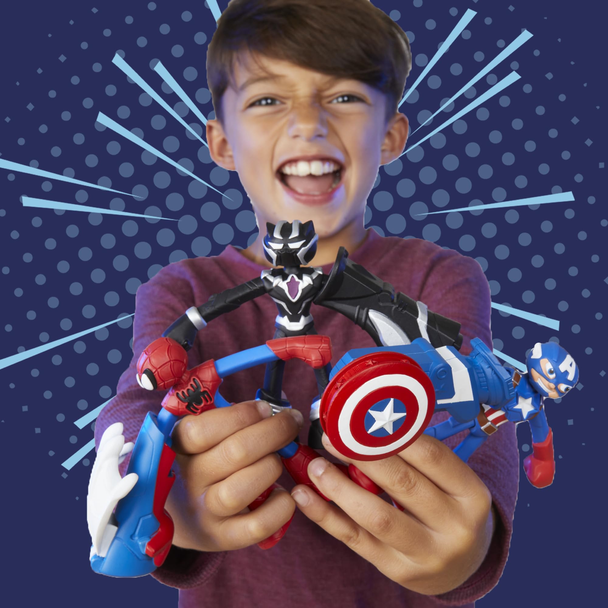Play-Doh Marvel Iron Man Laboratorio Armatura Playset – Dai 4 Anni