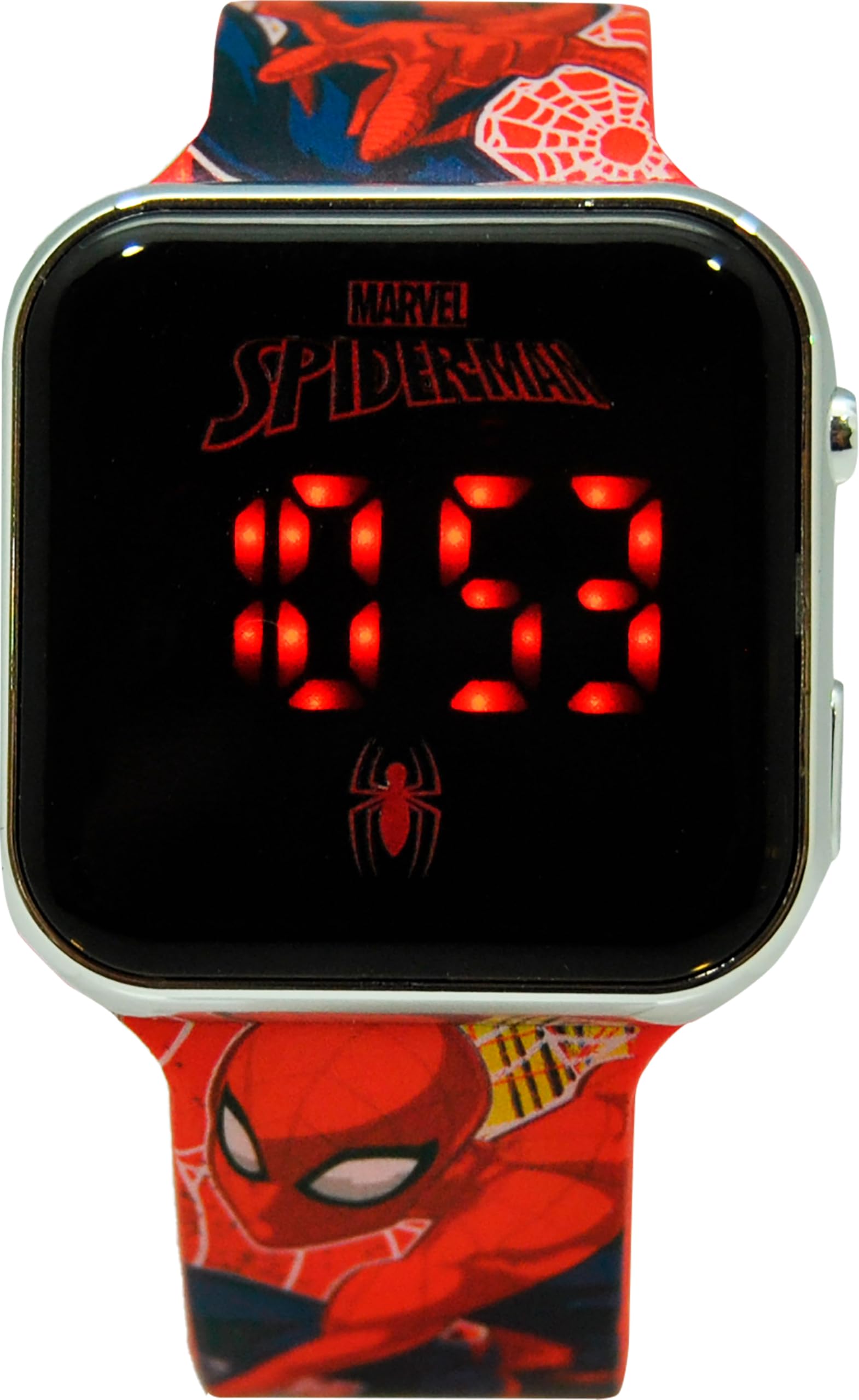 Orologio LED Spider-Man Multicolore per Bambini – Kids Licensing