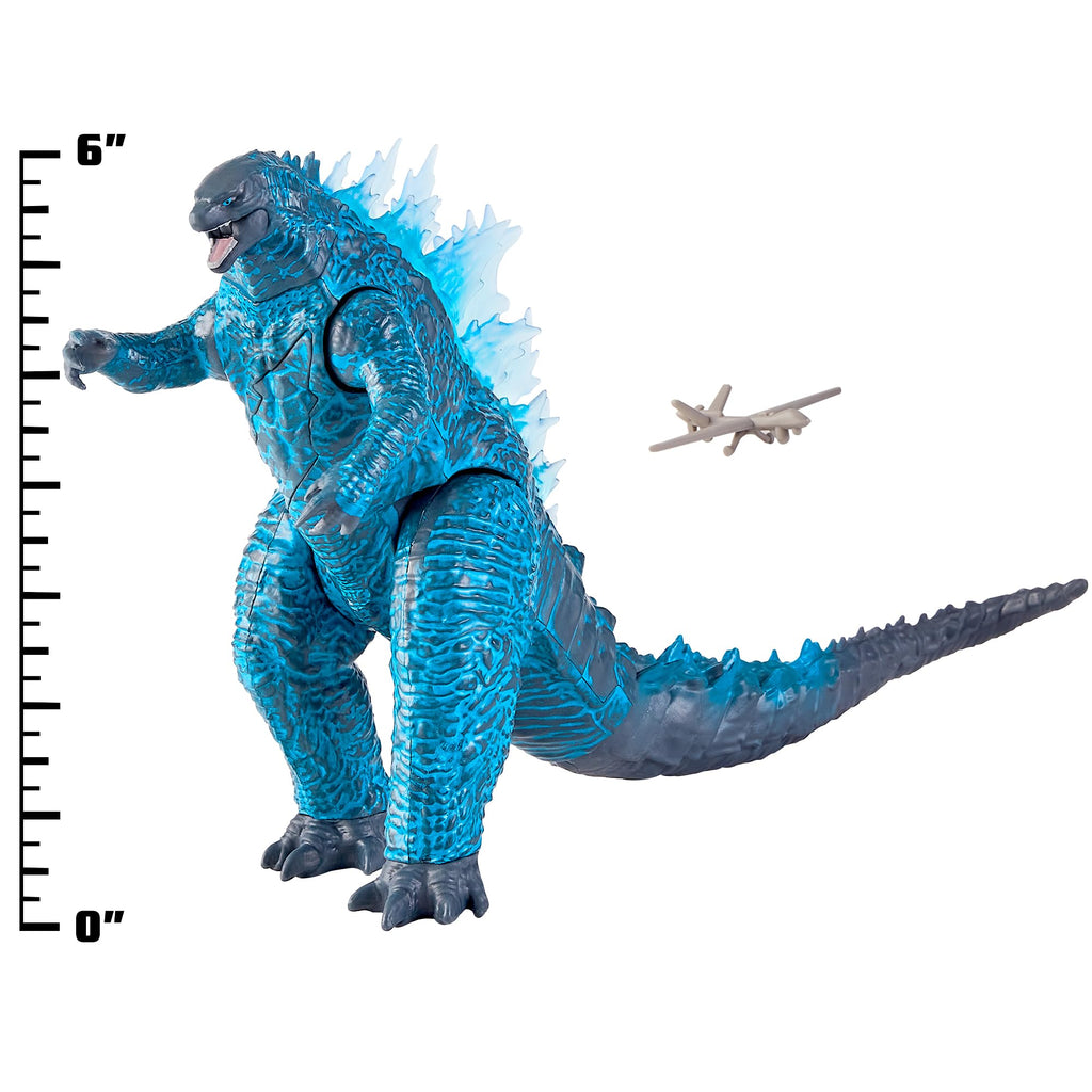 MonsterVerse Godzilla x Kong: The New Empire – Godzilla Energised 15 cm con Drone da Battaglia 6 cm | Dai 4 Anni