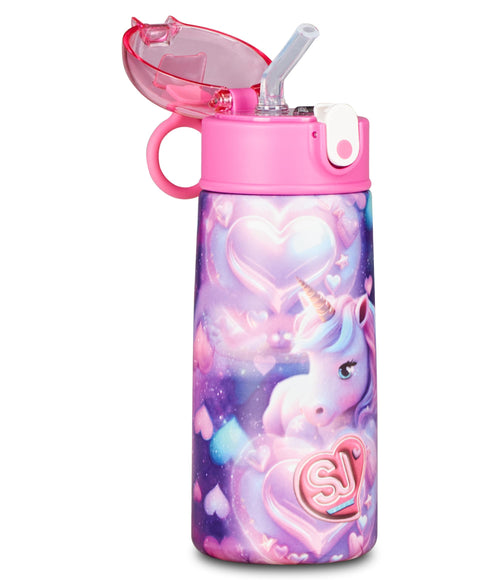 Borraccia Termica SJ Gang 500 ml Multicolore Ragazza – Acciaio Inox BPA Free | Scuola e Sport