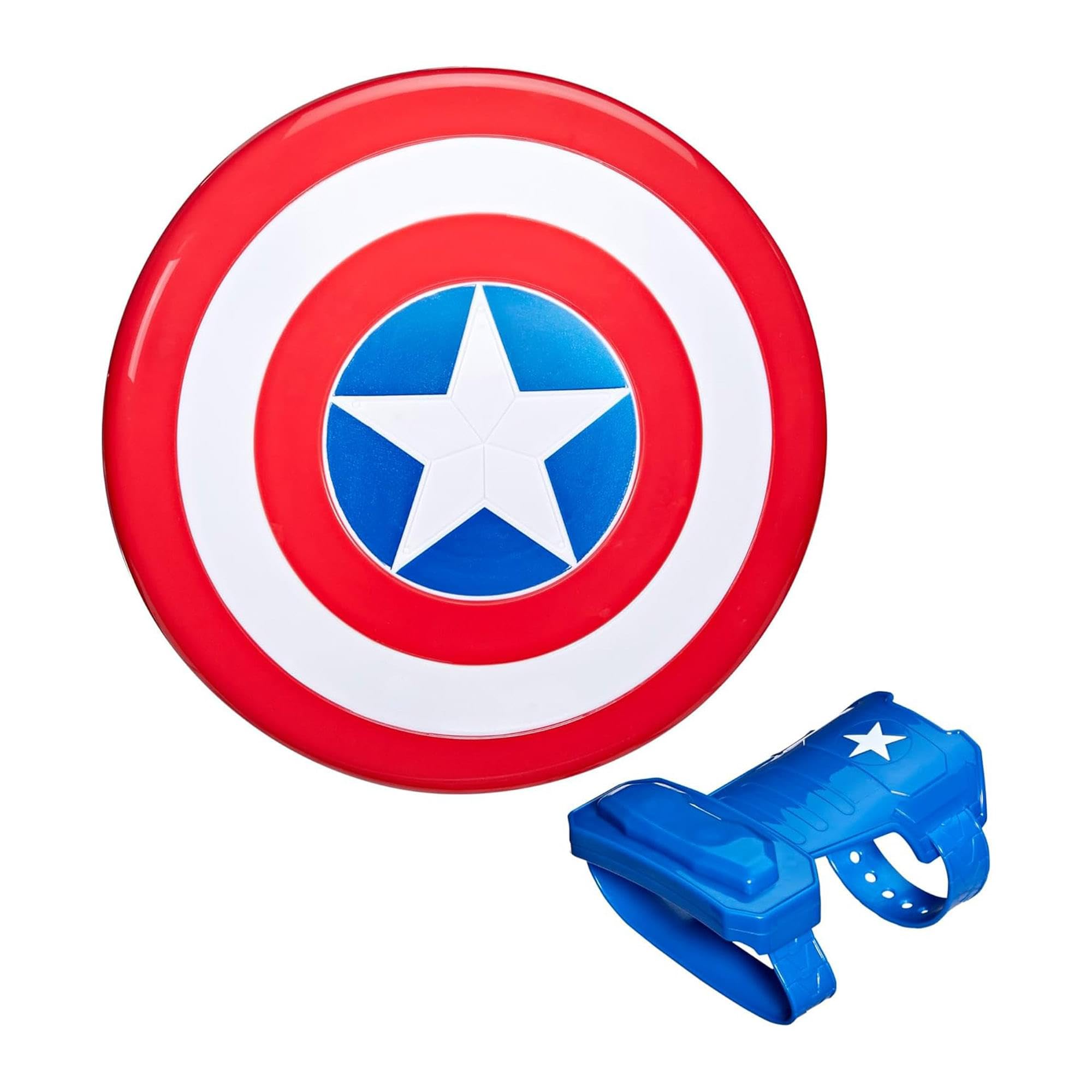 Marvel Avengers – Captain America Scudo Magnetico e Guanto | Accessori Costume Supereroe | Hasbro