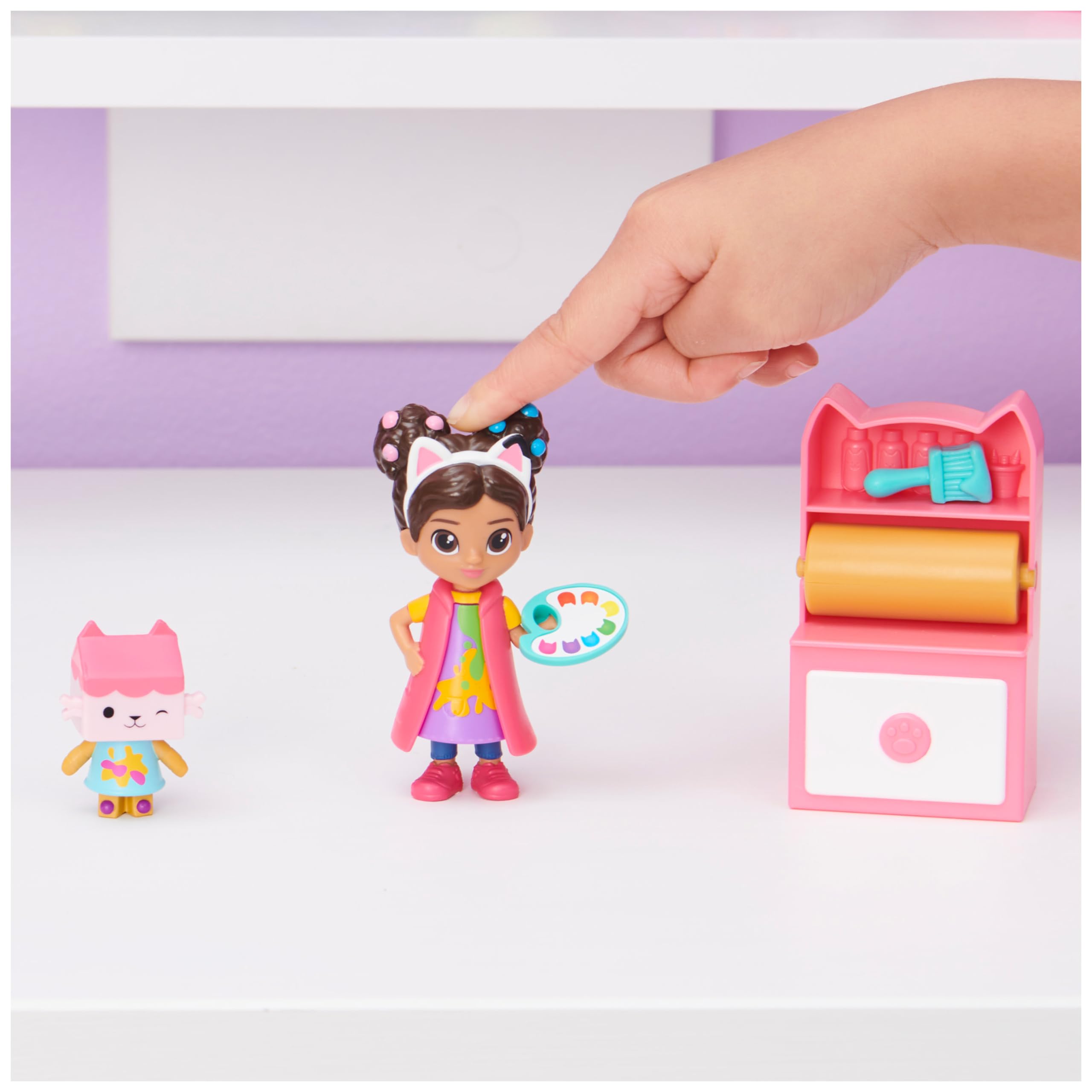 Gabby's Dollhouse Set Studio d'Arte con Figure e Accessori – Dai 3 Anni