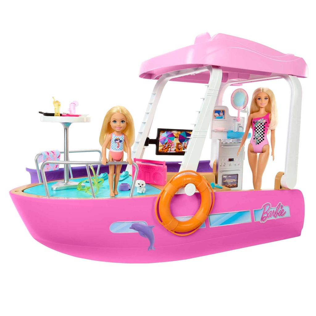 Barbie Dream Boat Barca dei Sogni con Piscina e Scivolo – HJV37