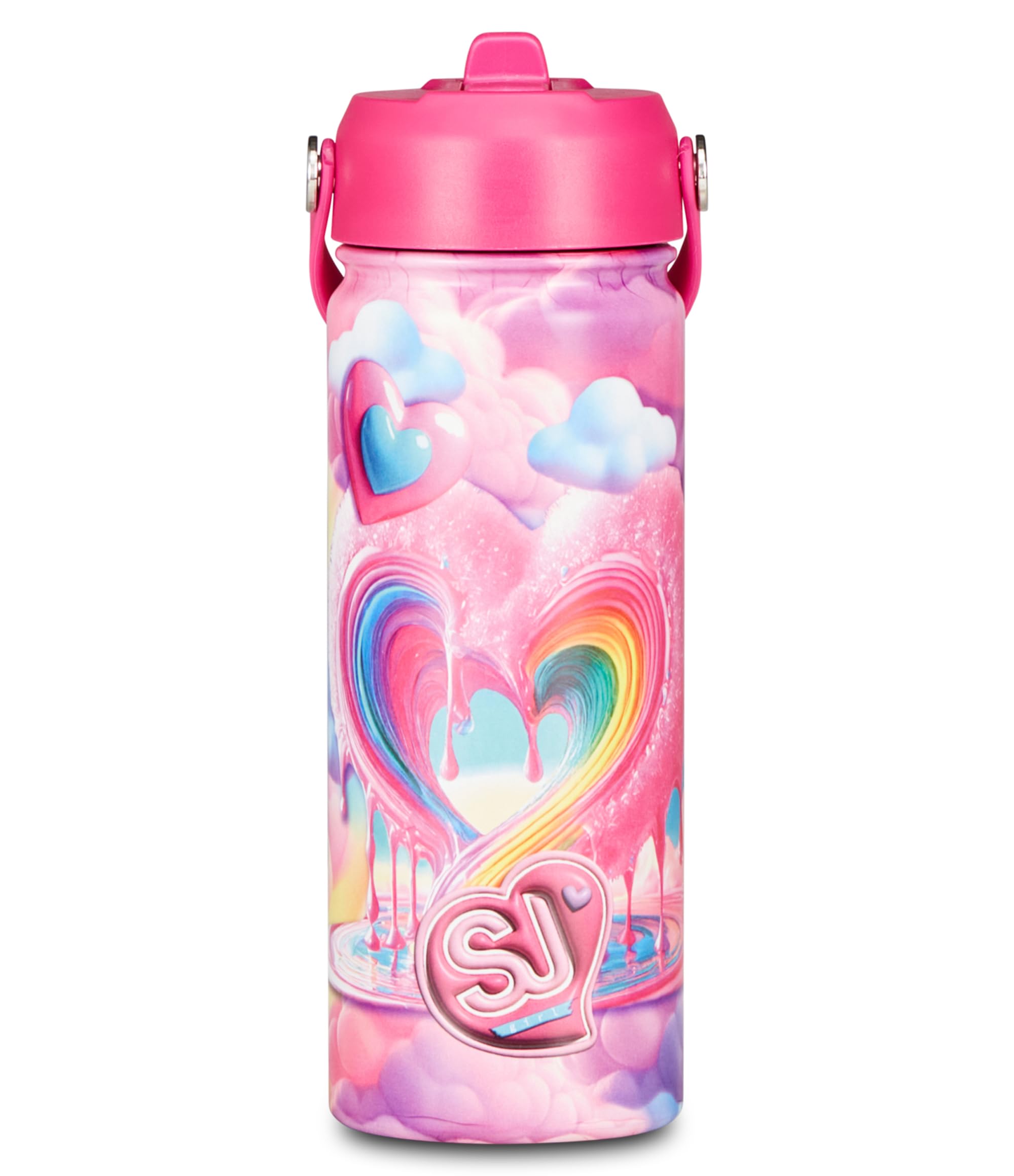 Borraccia Termica SJ Gang 500 ml Multicolore Bambina – Acciaio Inox BPA Free | Scuola e Sport