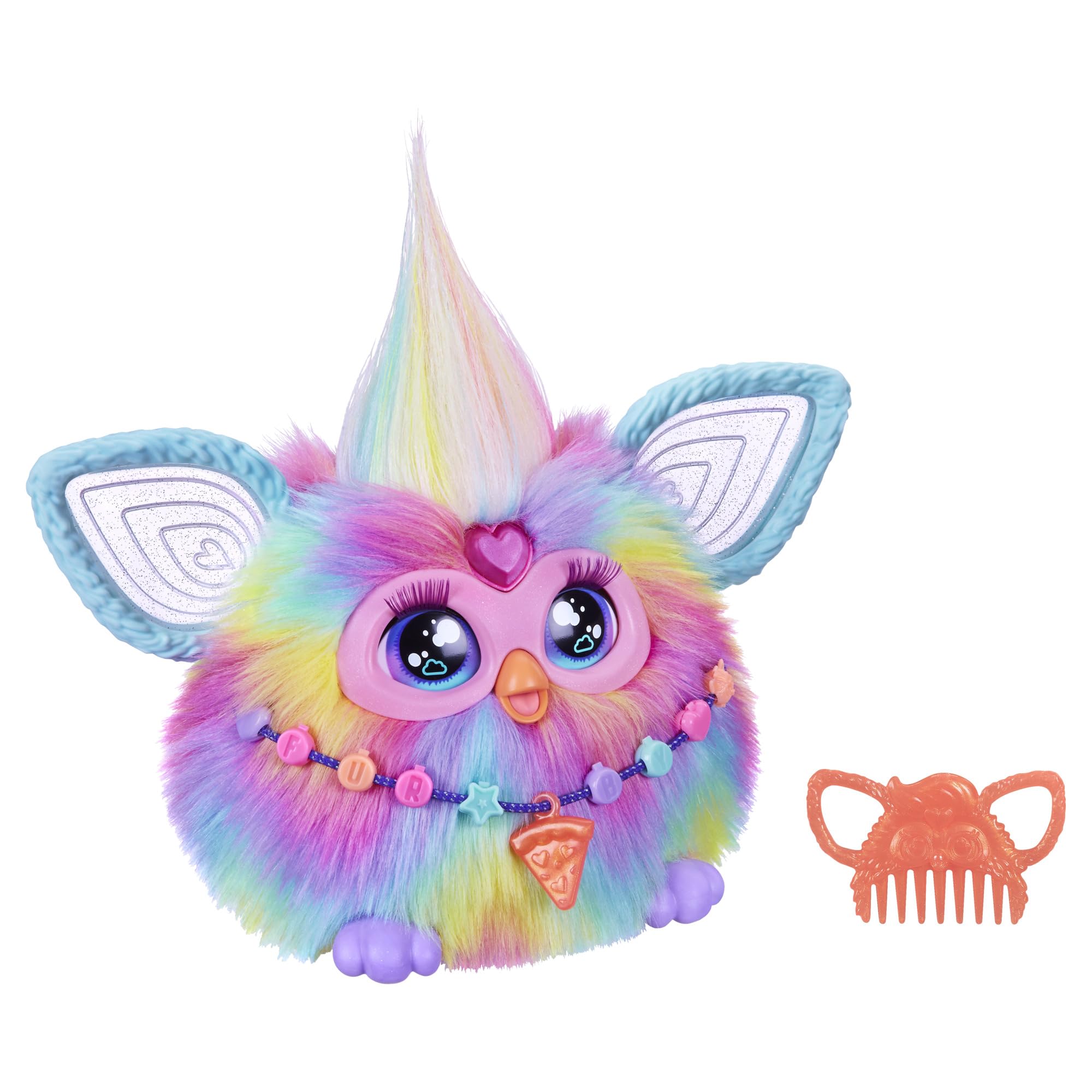 Furby Hasbro Tie Dye Peluche Elettronico – Suoni, Luci e 5 Modalità Vocali, Dai 6 Anni