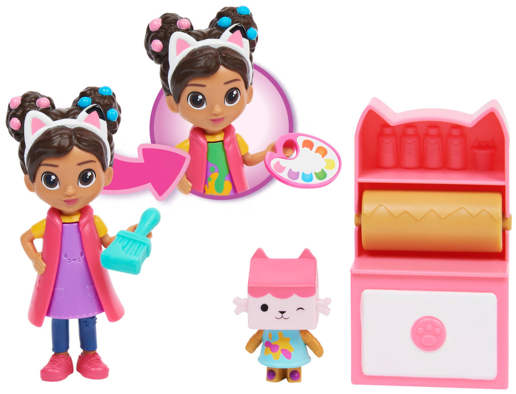 Gabby's Dollhouse Set Studio d'Arte con Figure e Accessori – Dai 3 Anni