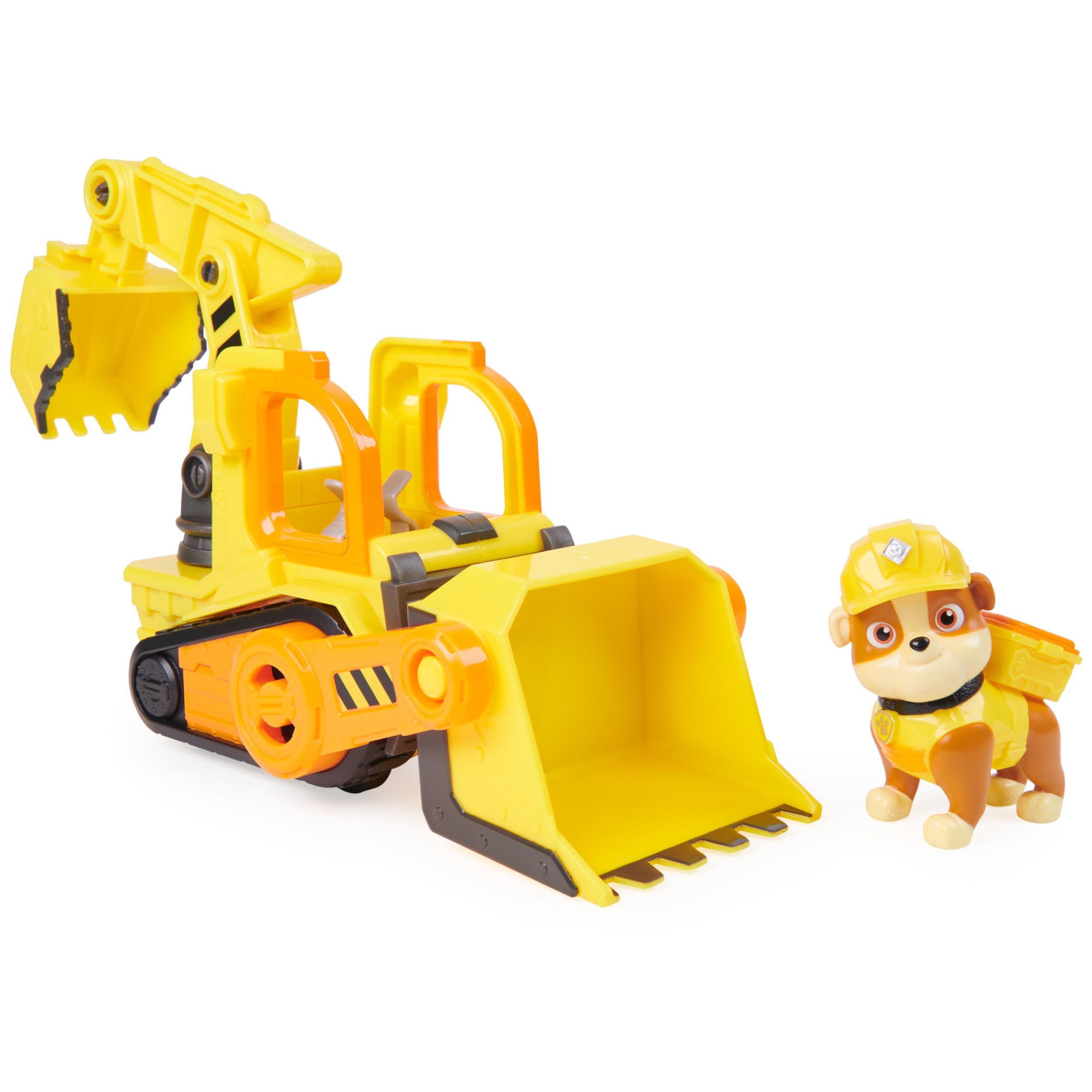 Rubble & Crew – Bulldozer di Rubble con Parti Mobili e Action Figure da Collezione | Dai 3 Anni