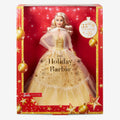 Barbie Signature Holiday 2023 Bambola da Collezione Abito Dorato – HJX08