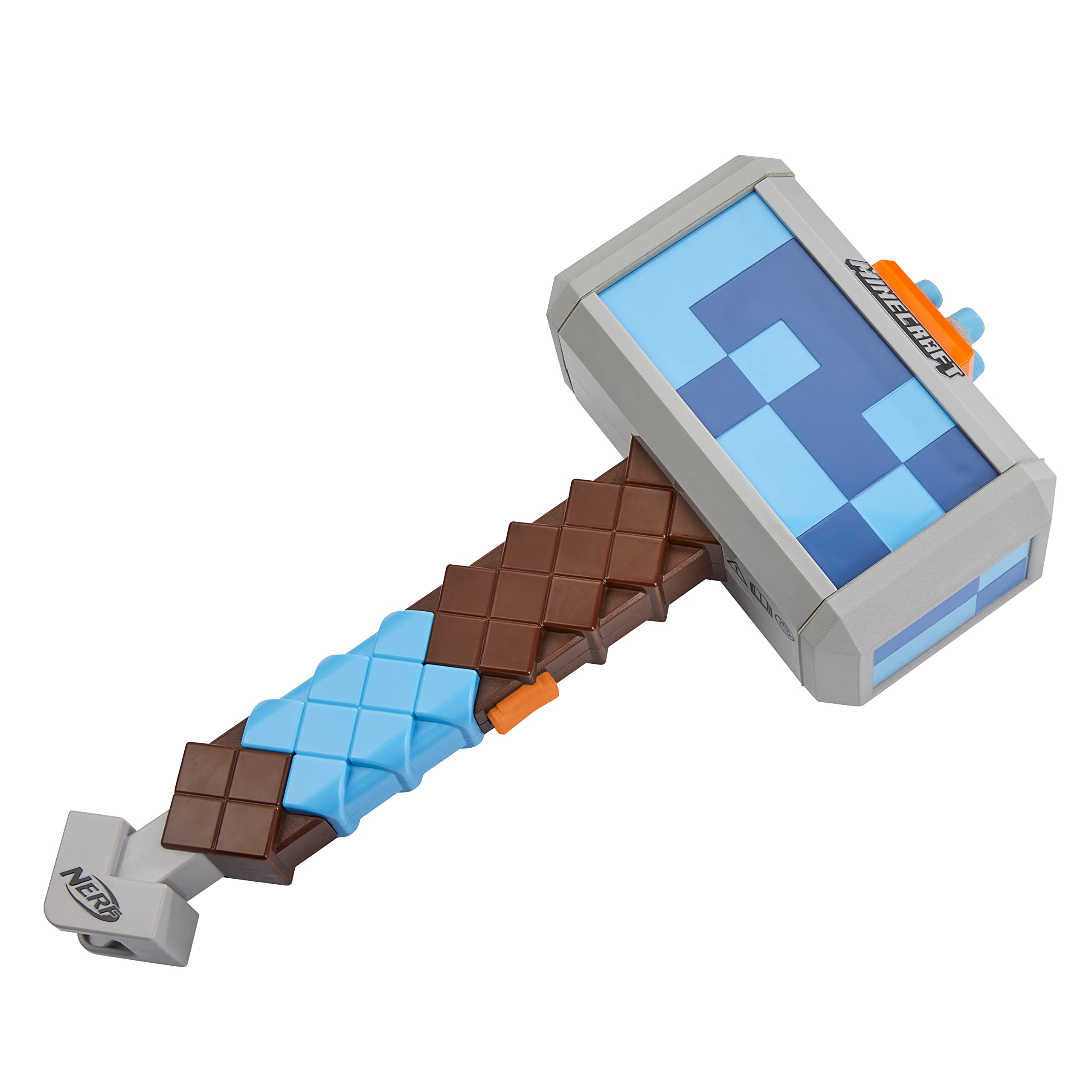 Nerf Minecraft Stormlander Martello Spara Dardi con 3 Dardi Elite