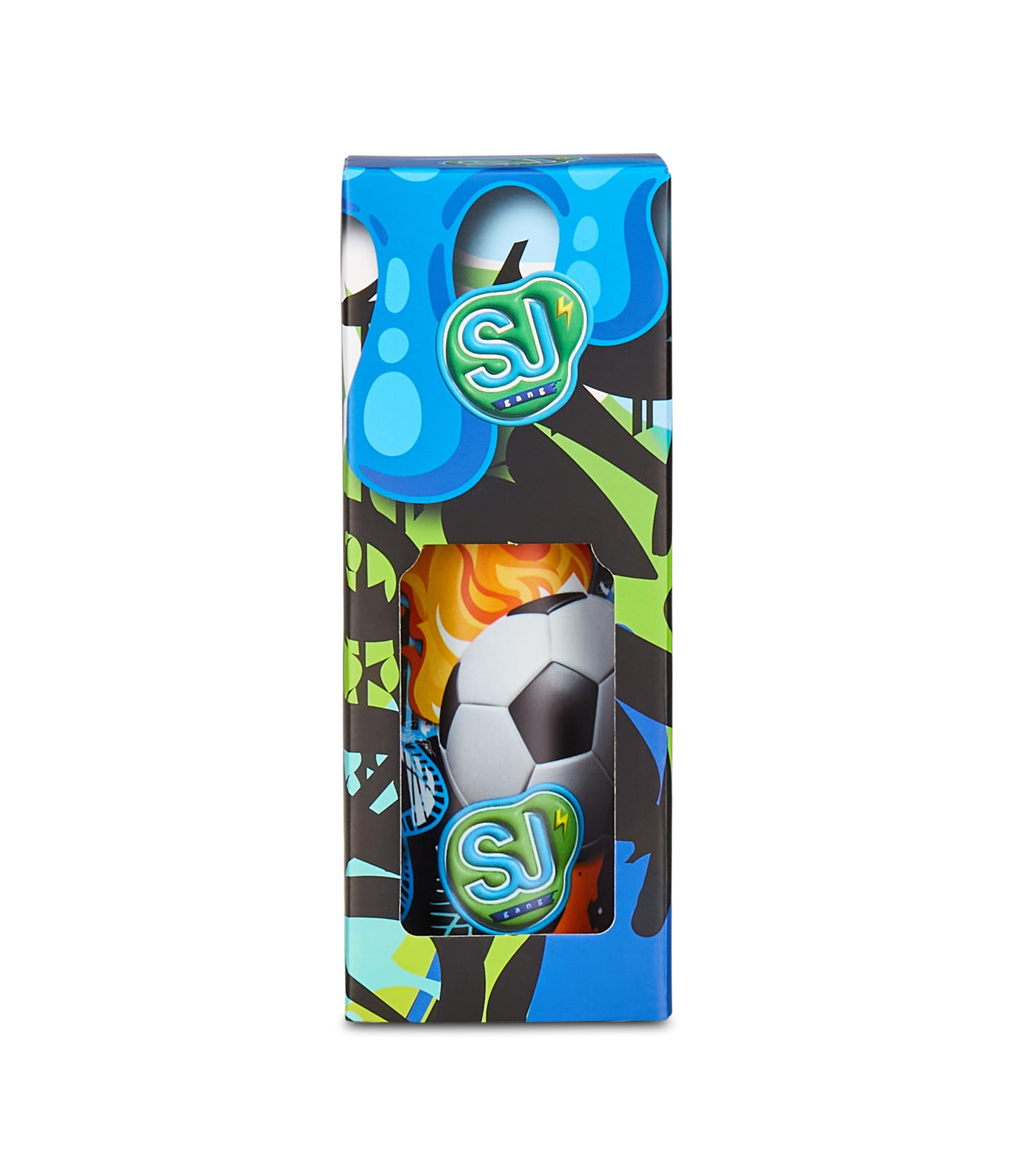 SJ Gang – Borraccia Termica 500 ml Blu Arancio | Acciaio Inox BPA Free | Caldo 12h / Freddo 24h | Scuola e Sport