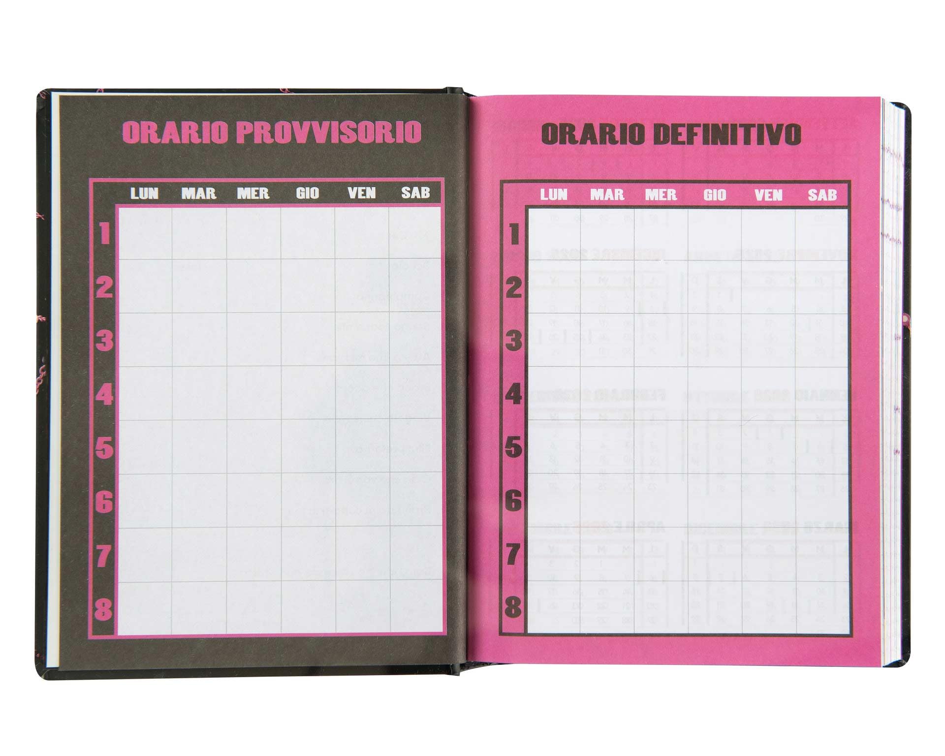 Diario Scuola PRESTIGE & DELUXE Anna 2025-2026 – 16 Mesi, 12x16,5 cm + Portachiavi e Penna