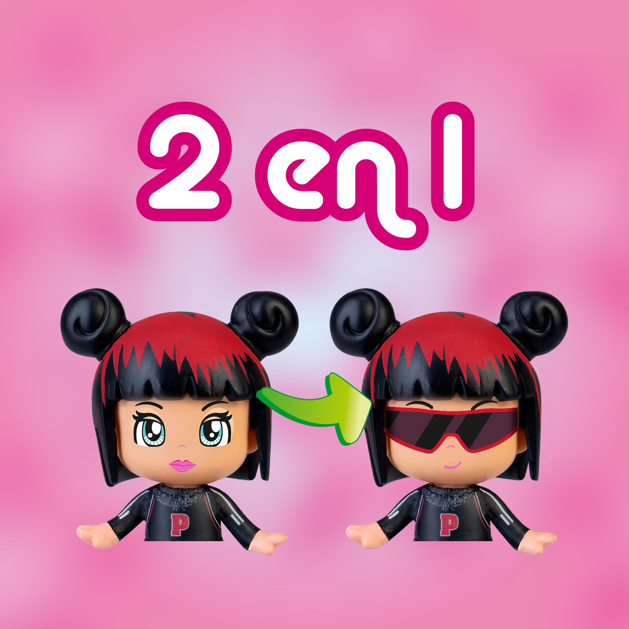 Pinypon Super Star Box con 4 Figure Esclusive e Accessori – Dai 4 Anni