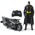 DC Comics Batcycle Stealth Radiocomandato Batman – Action Figure 30 cm Inclusa | Dai 4 Anni