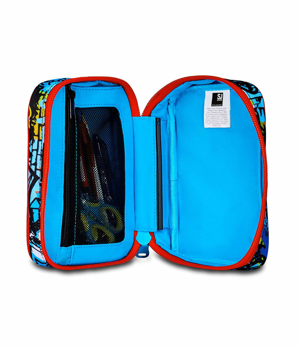 Astuccio SJ Gang Speed Pad Blu – Mono Scomparto con Plance Amovibili, Completo
