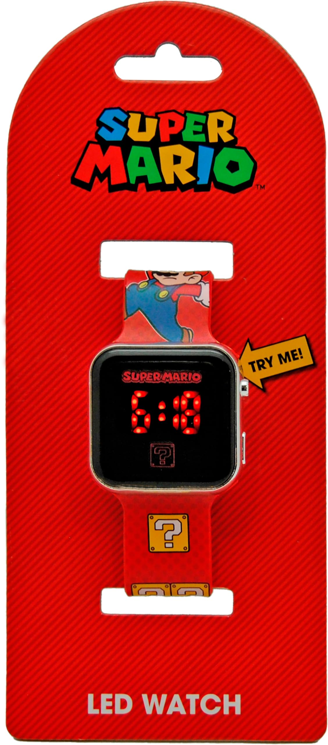 Orologio LED Super Mario Bros per Bambini – Kids Licensing